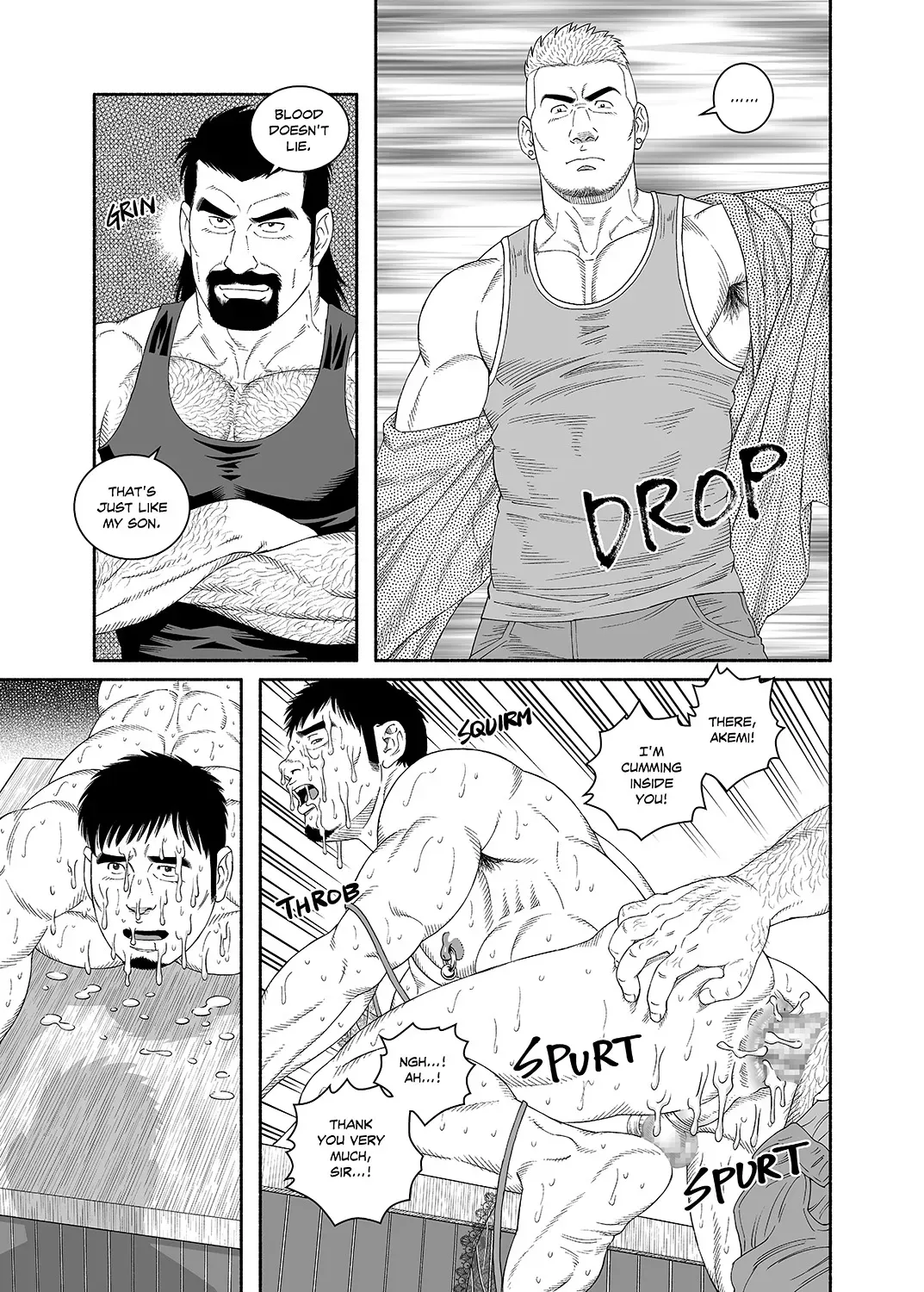 [Tagame Gengoroh] COCKSUCKER I Got Turned into My Best Friend’s Father’s Bitch (Part 2-3) [Eng] - Page 3
