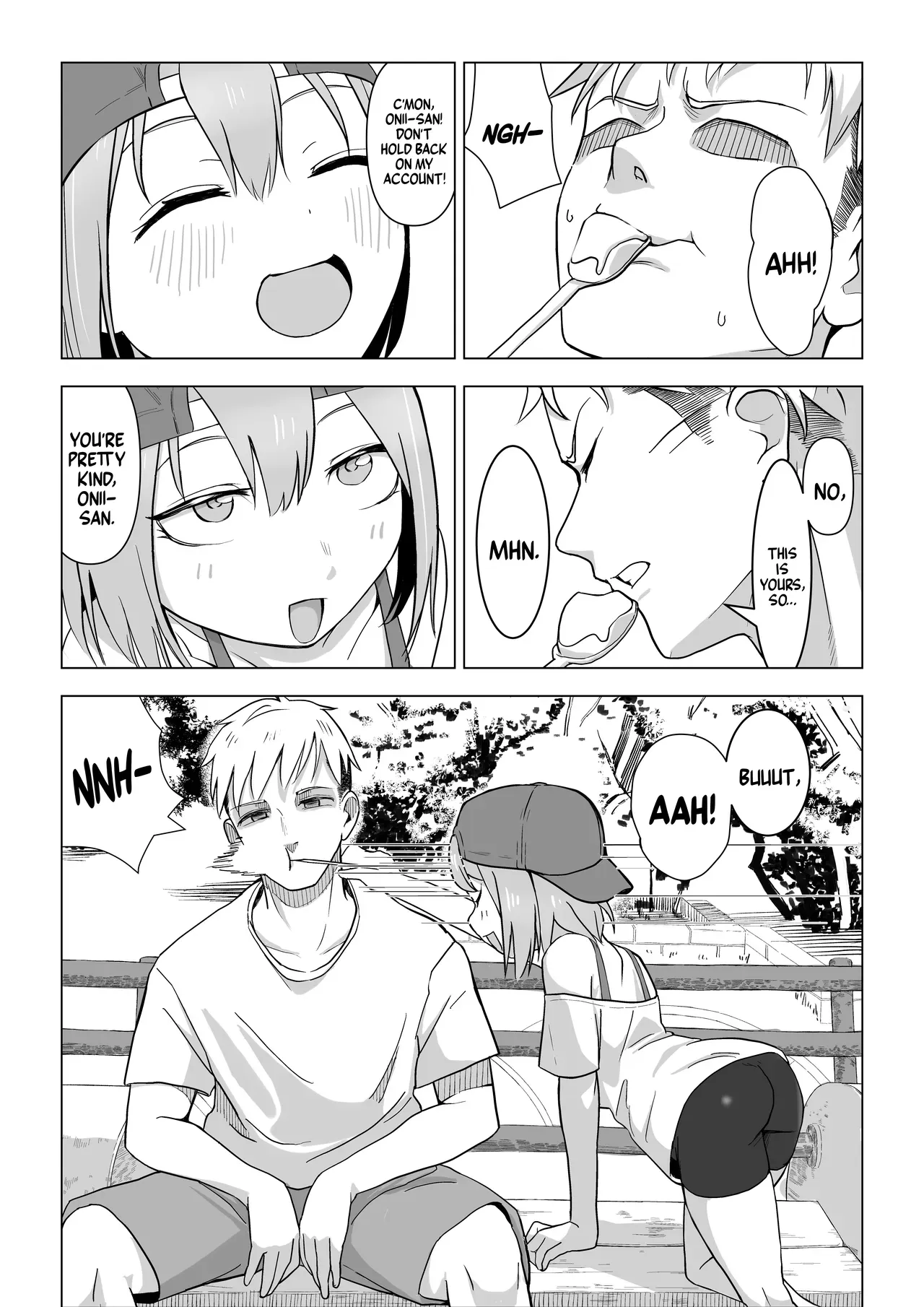 [Akabane Aomori] Ochinchin wa Cake ni Au!! | Cake Pairs Nicely With Penis! [English] [A Cool Person] [Decensored] - Page 9