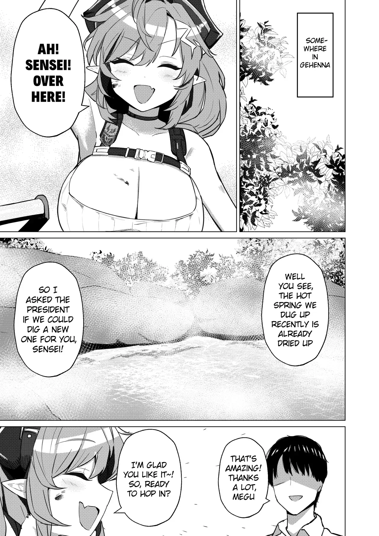 [apart de Matteru (Odaneru apart)] Onsen de no Hanashi (Blue Archive) [English] [Digital] - Page 2