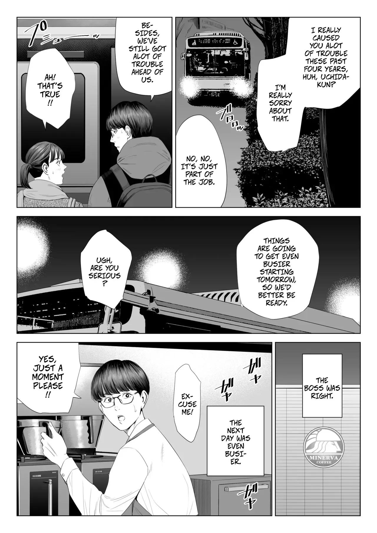 [Tamagou] The Boss Has Big Breasts And Is A Bit of A Masochist, Right? 1 -- Tenchou tte, Kyonyuu de Chotto M desu yo ne? - Page 9
