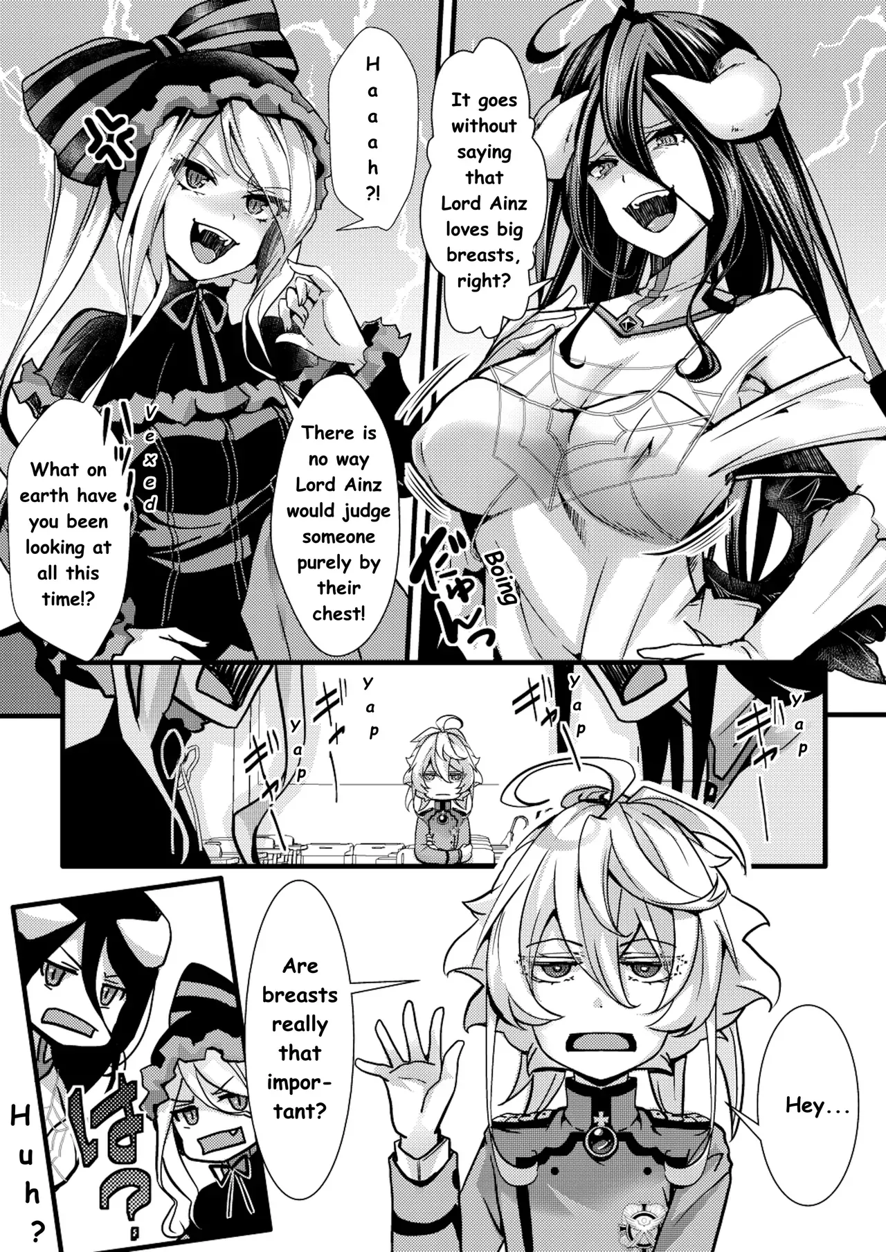 (C108) [Goshujinsama no Omochabako (hal)] A Story About Breasts in the Isekai Quartet Timeline! (Youjo Senki)[Mister Television] - Page 1