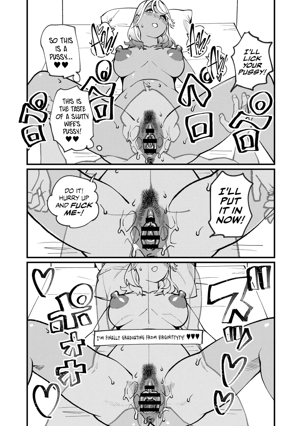 [Hi-Per Pinch (clover)] Bitch Zuma ni Anji Kaketara Netorerare Chaimashita | I Hypnotized a Slutty Wife and NTR'd Her [English] {Chrysanthemum} [Digital] - Page 8