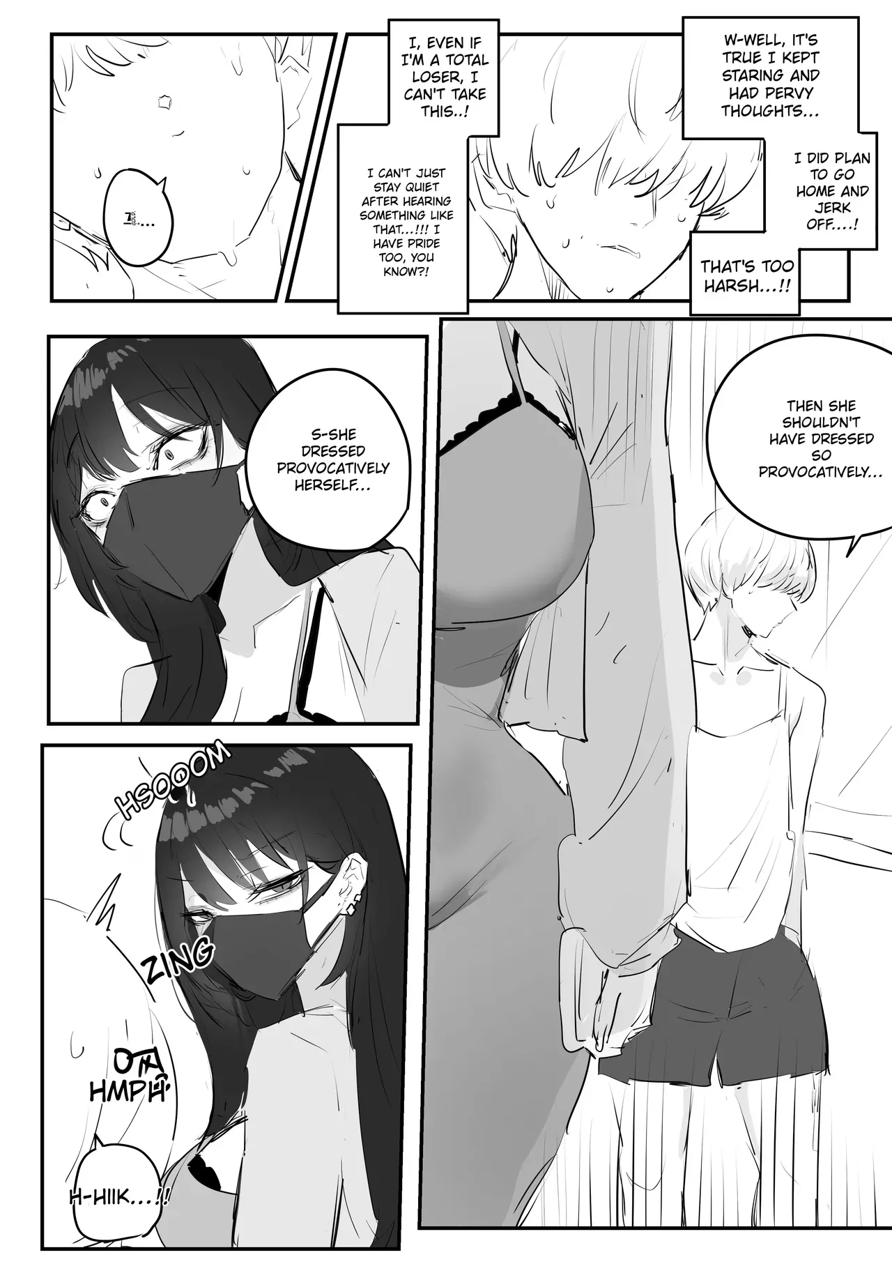 [kkan] Comic about giving proper discipline to the downstairs neighbor lady... (complete edition) [English] [MTL] - Page 5