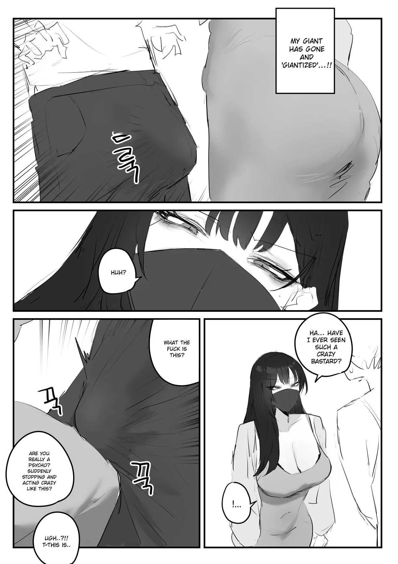 [kkan] Comic about giving proper discipline to the downstairs neighbor lady... (complete edition) [English] [MTL] - Page 8