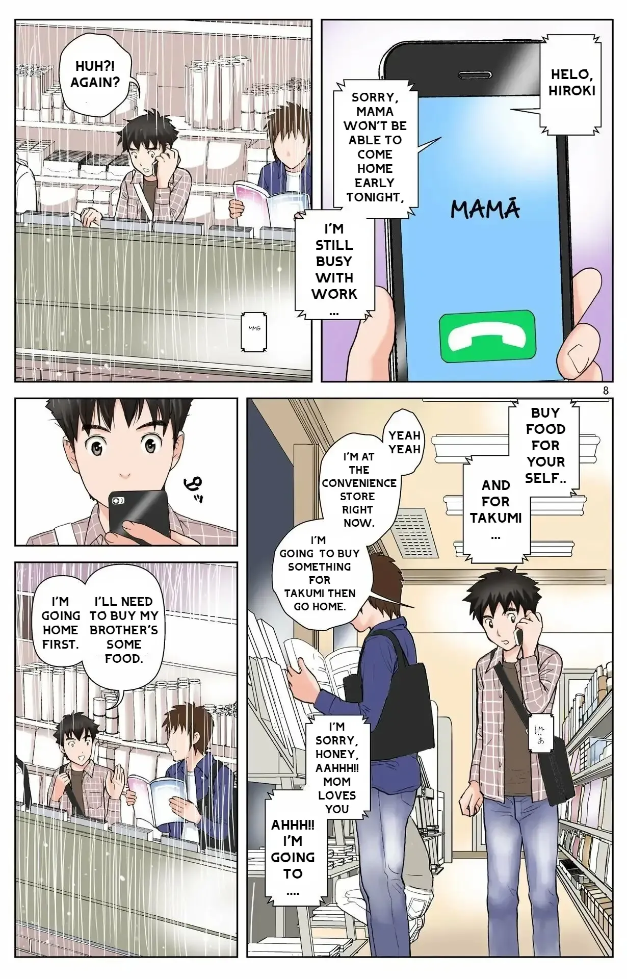 Haha ga Aitsu no Omocha ni Ochiru made ~Naomi 2 - Page 8