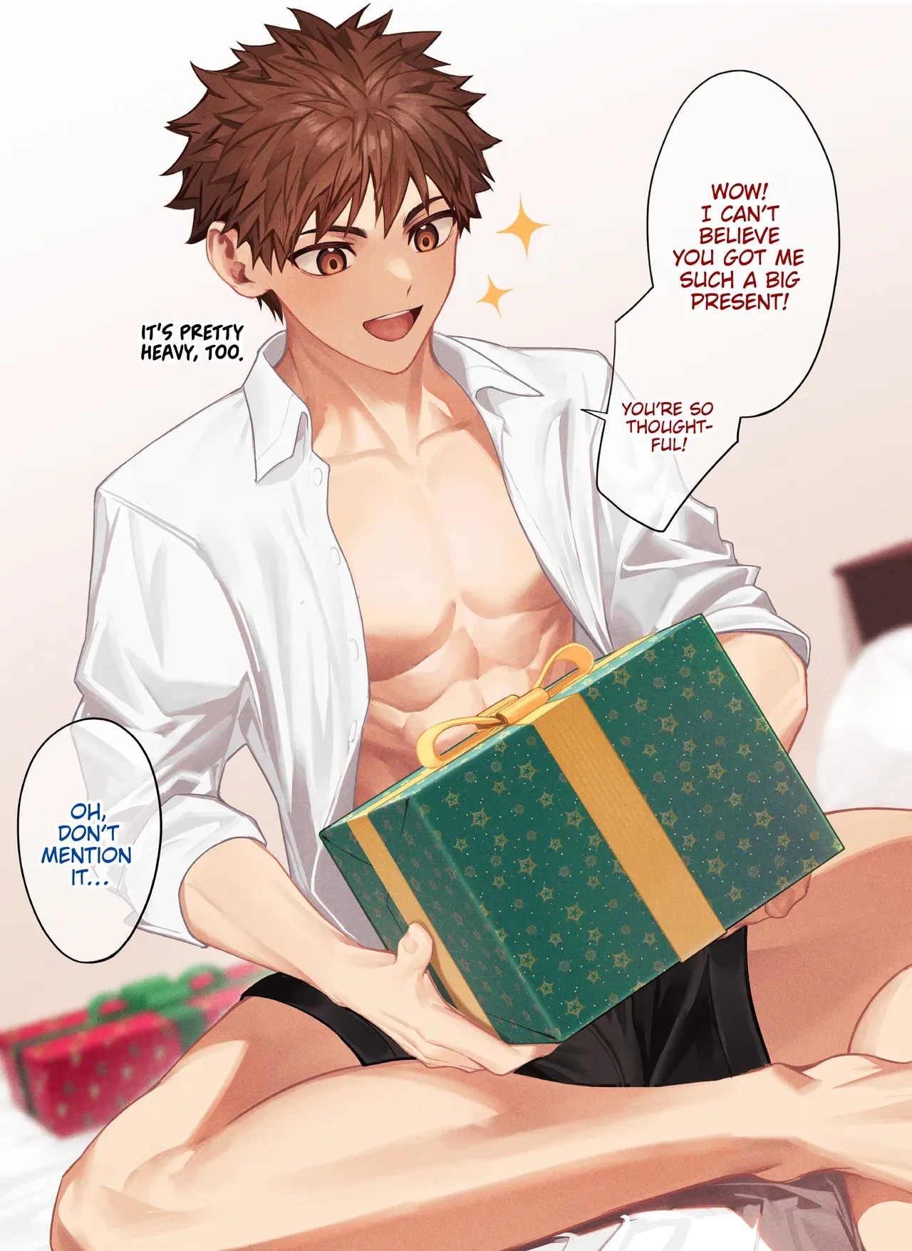 [Nayoshi] A different present (English & Textless) - Page 1