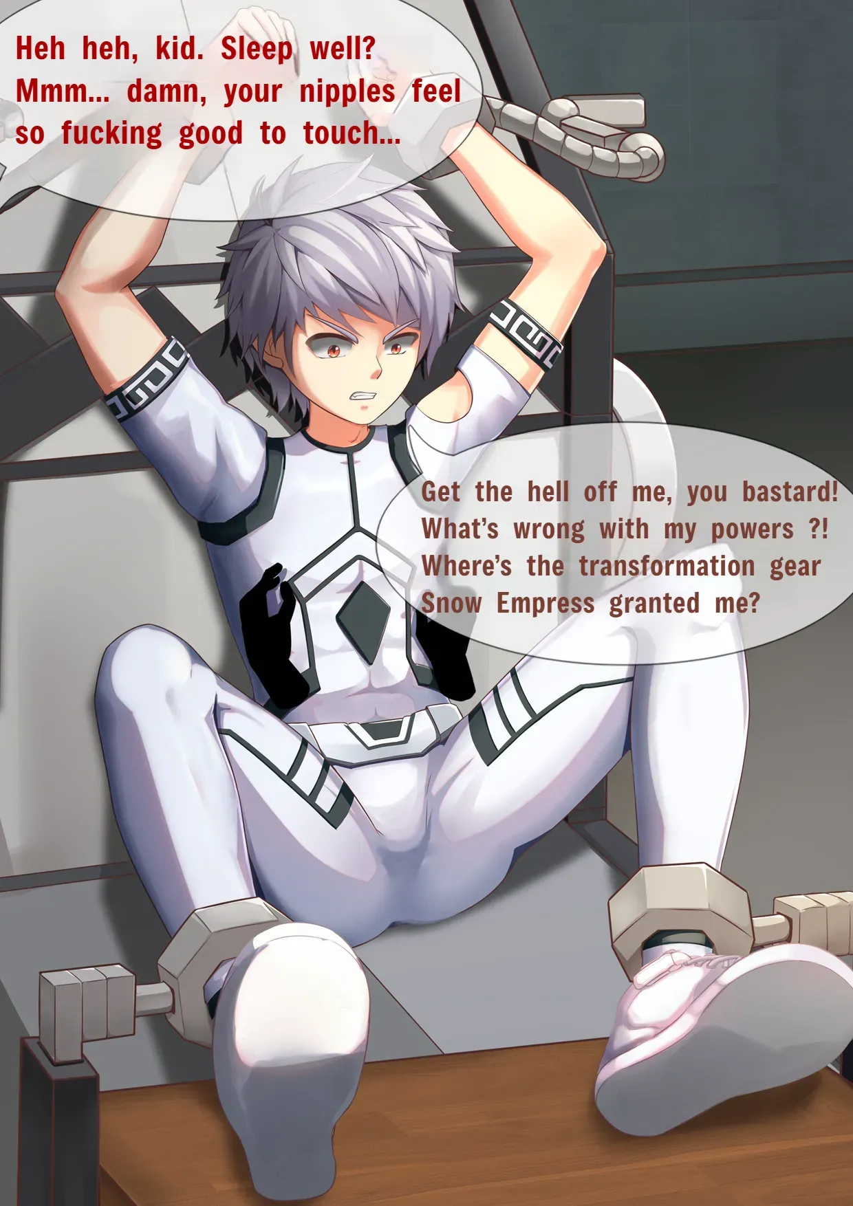 [You Yue]白虎戦神洗脳 Baihu Mind Control [ English / Japanese ] - Page 3