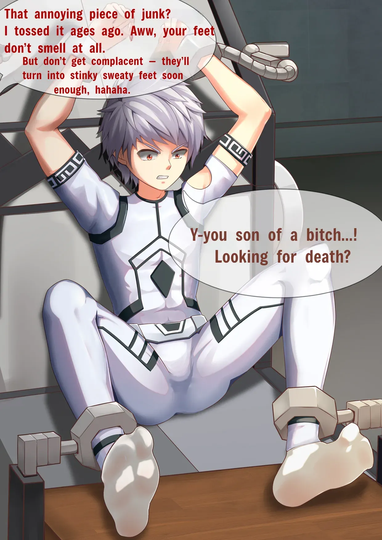 [You Yue]白虎戦神洗脳 Baihu Mind Control [ English / Japanese ] - Page 4