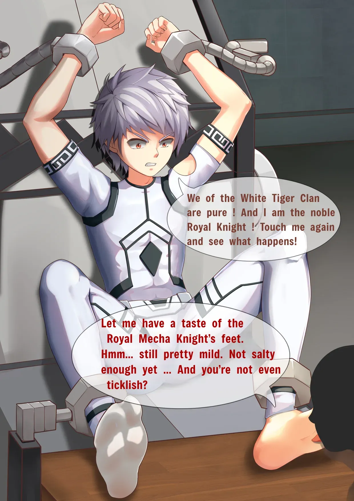 [You Yue]白虎戦神洗脳 Baihu Mind Control [ English / Japanese ] - Page 5