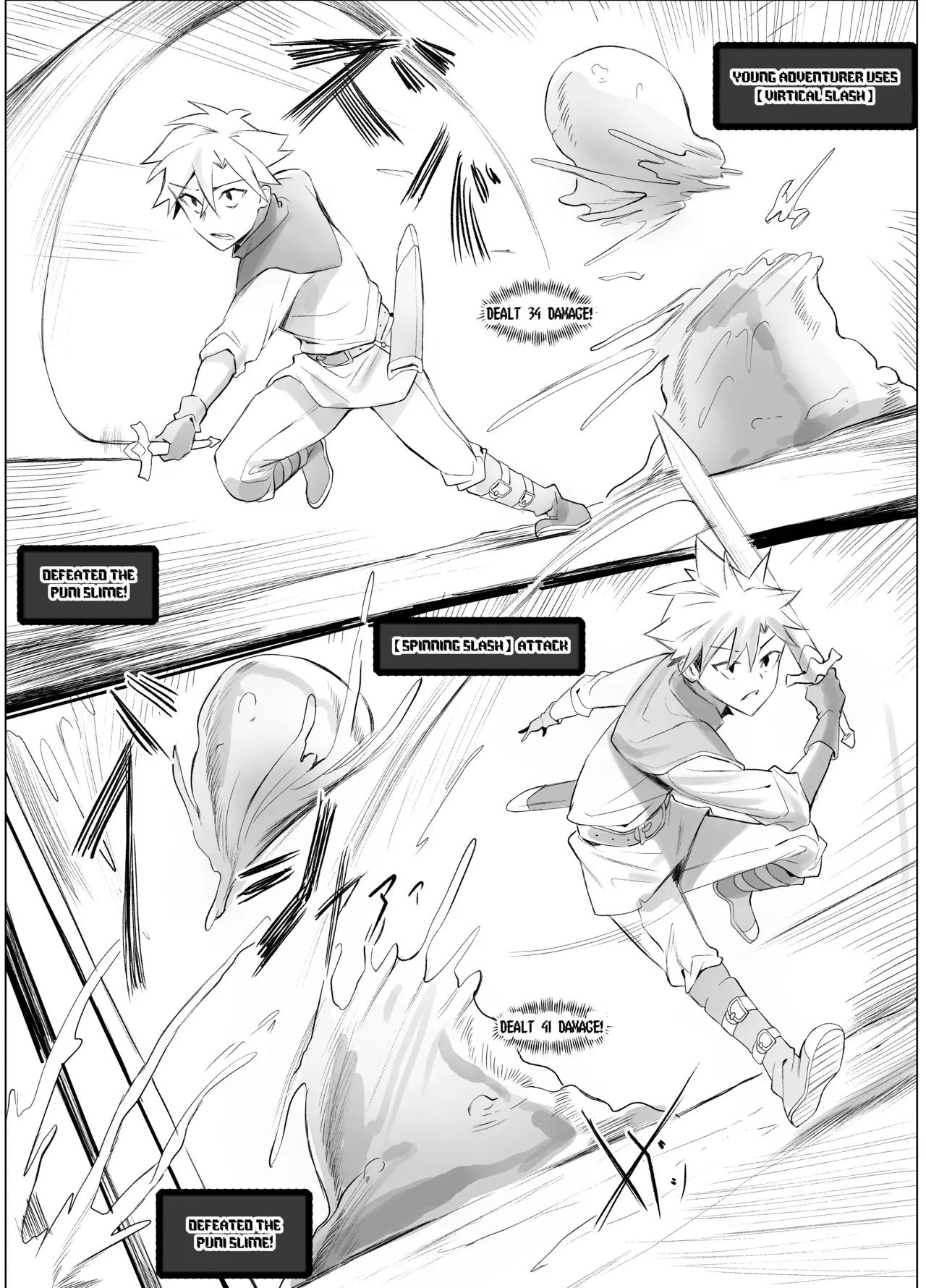 [Honyuubin (Tikubin)] Dosukebe Slime Mama ga Arawareta! | A Super-Perverted Slime Mommy Has Appeared! [English] - Page 3