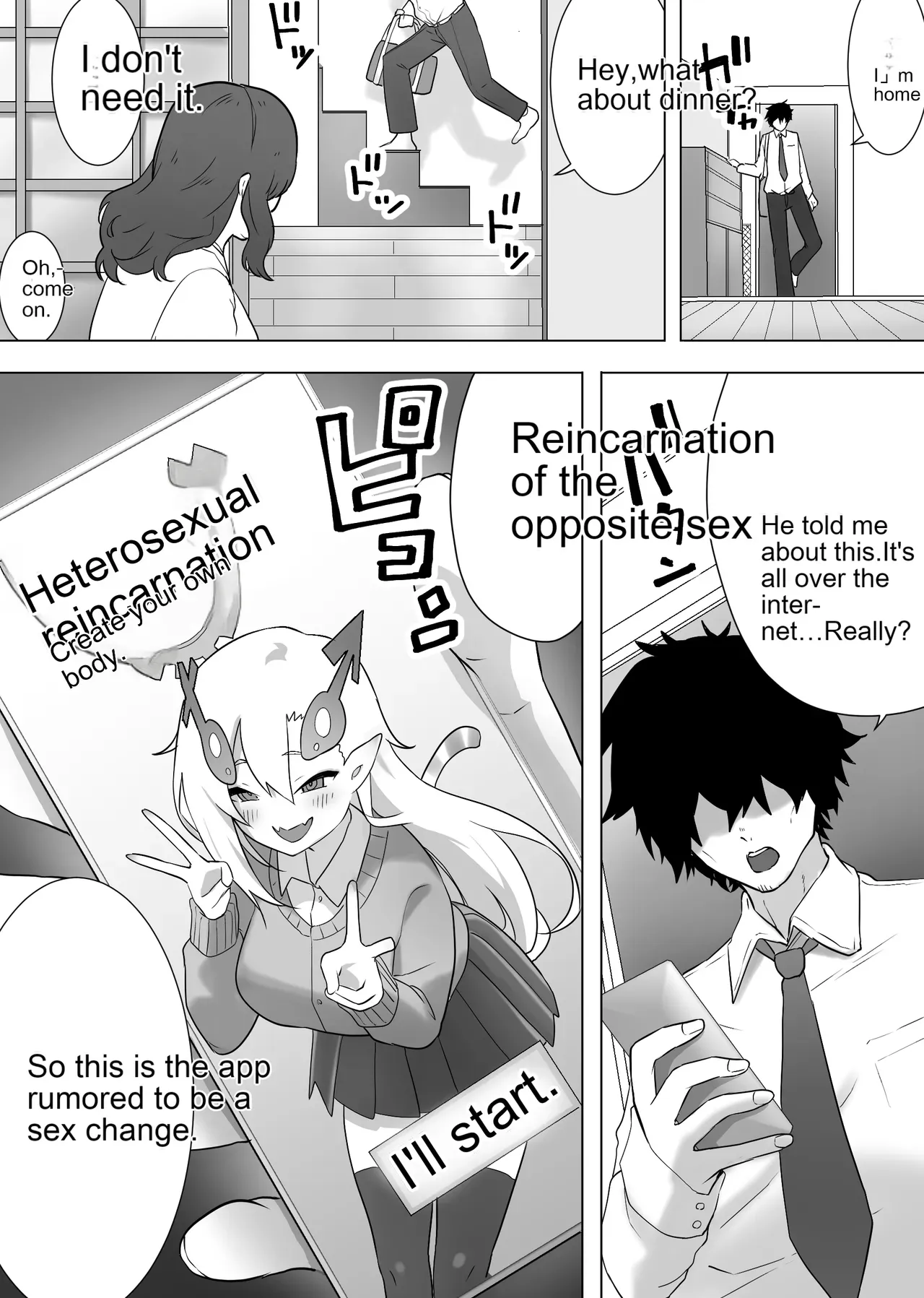 [Enarizushi] Isei Tensei Konomi no Karada ni Body Change [AI_Translate_English] - Page 2