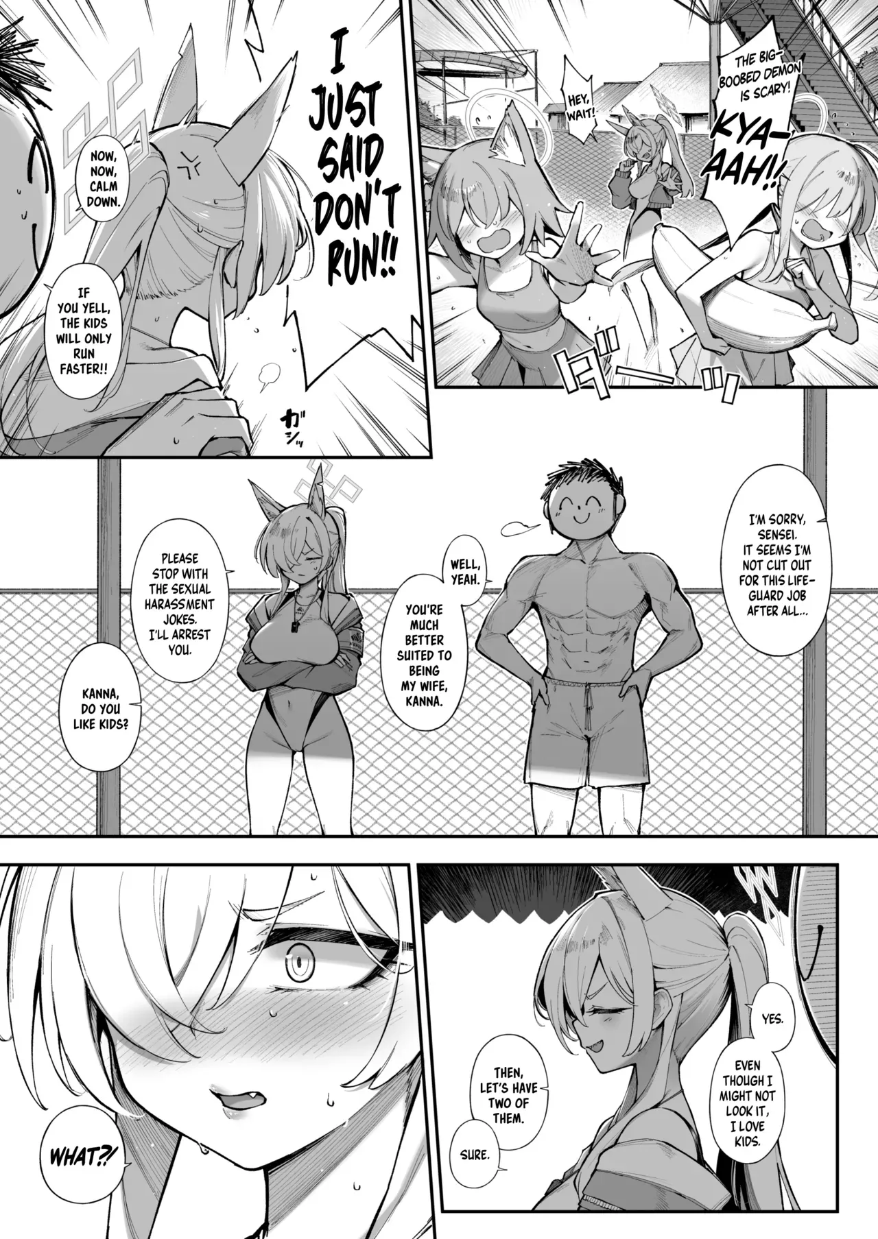 [Tamarun] Kyokuchou to Issho + Omakebon | Together With the Chief + Omakebon (Blue Archive) [English] [SHOKKEN] [Digital] - Page 6