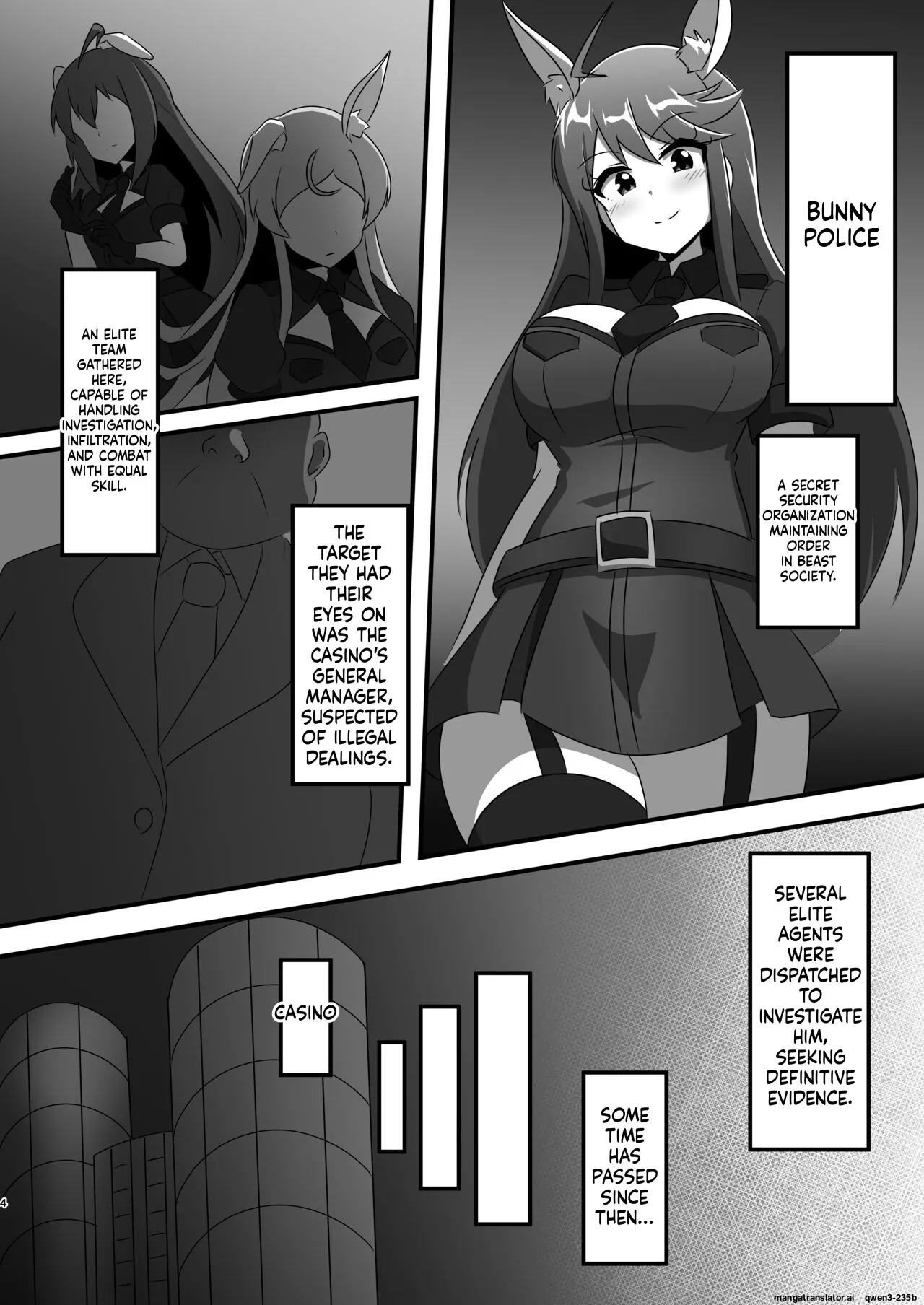 [Shokushu Gitei (Okkuu Tarou)] VANQUISHED BUNNY POLICE (THE IDOLM@STER MILLION LIVE!) [English] [SCANMTL] [Digital] - Page 3