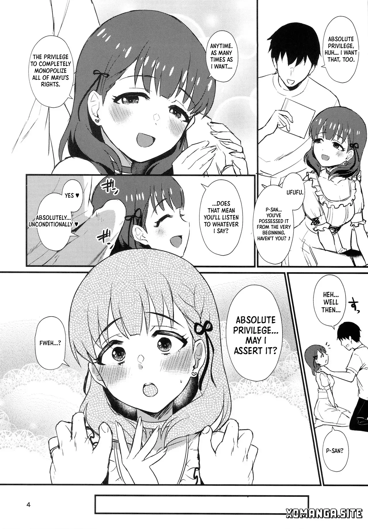 (C99) [40Denier (Shinooka Homare)] Zettai Tokken Shuchou Shite Mita (THE IDOLM@STER CINDERELLA GIRLS) [English] [Xo Manga] - Page 3