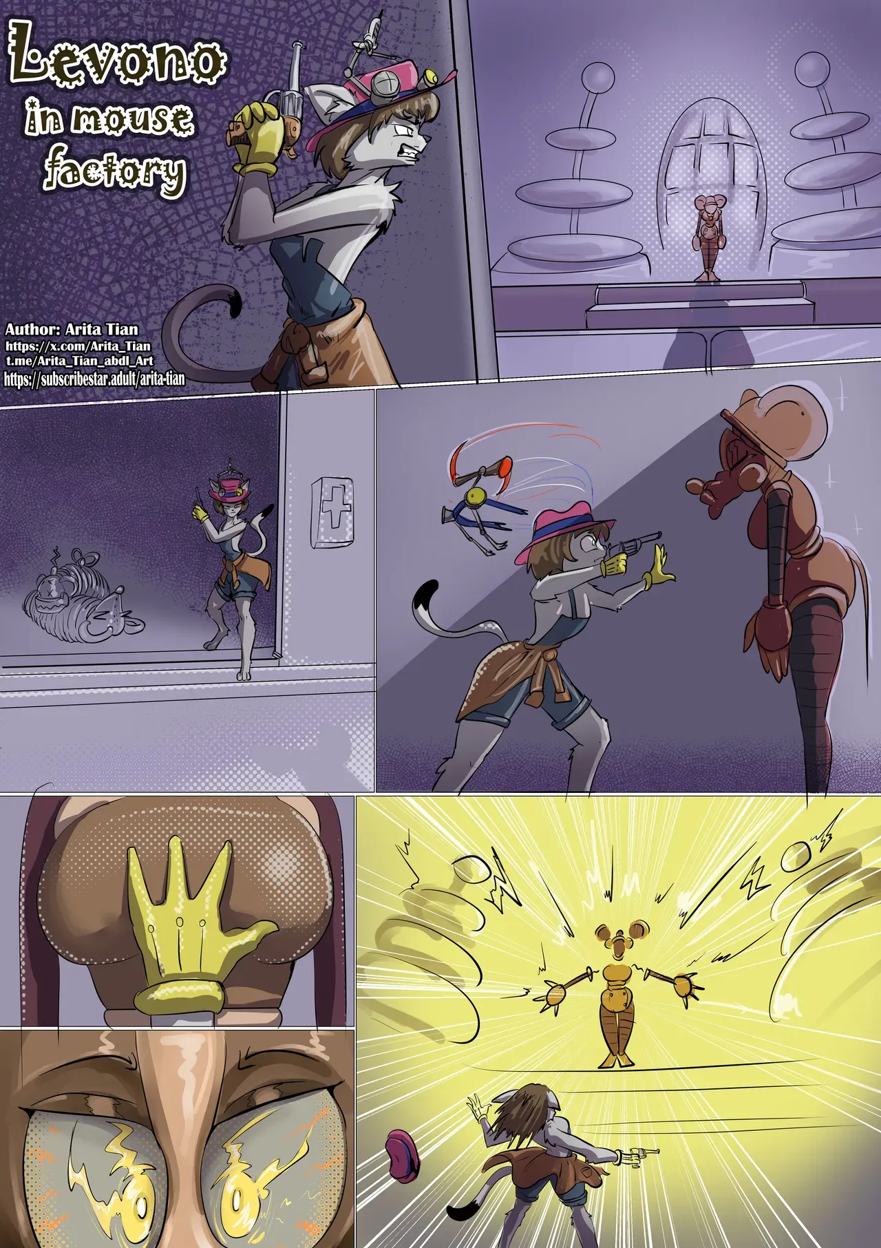 Levono in Mouse factory - Arita Tian - Page 1