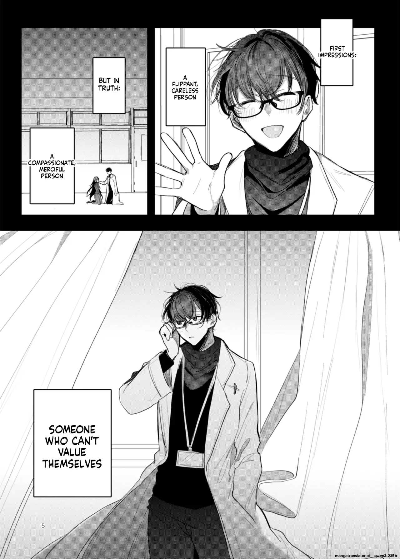 [a.m. (Gozen)] Kanja-san to Sensei ~Makuai ni Yarinaoshi o~ [Digital] (SCANMTL) - Page 5