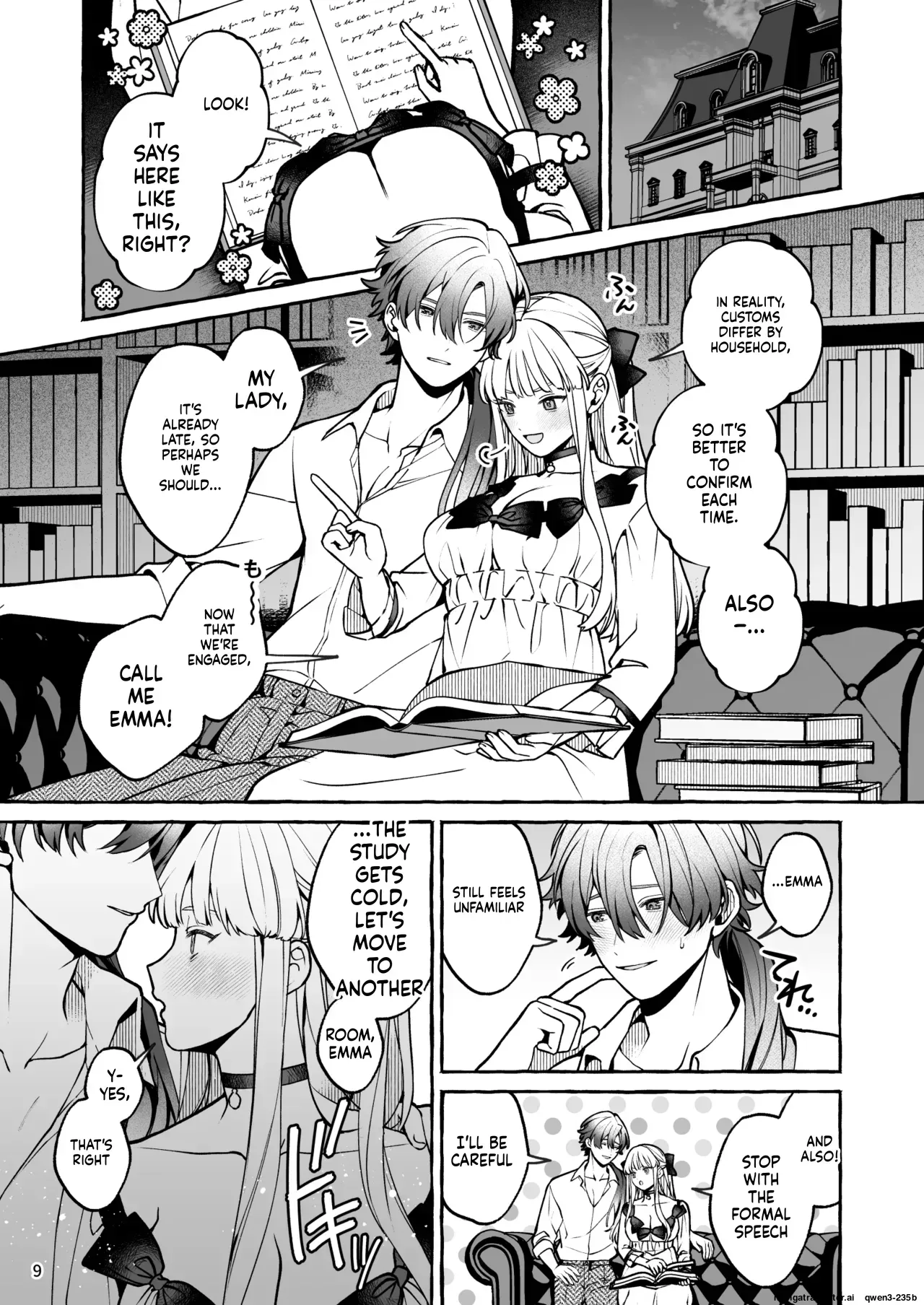 [Soboro Kenkyuujo (Yoshida Soboro)] Danzai Akuyaku Reijou to Moto Shiyounin no Konyaku (SCANMTL) - Page 10