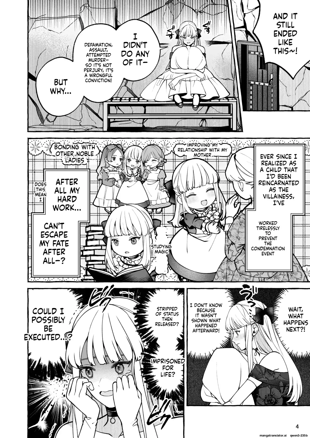 [Soboro Kenkyuujo (Yoshida Soboro)] Danzai Akuyaku Reijou to Moto Shiyounin no Konyaku (SCANMTL) - Page 5