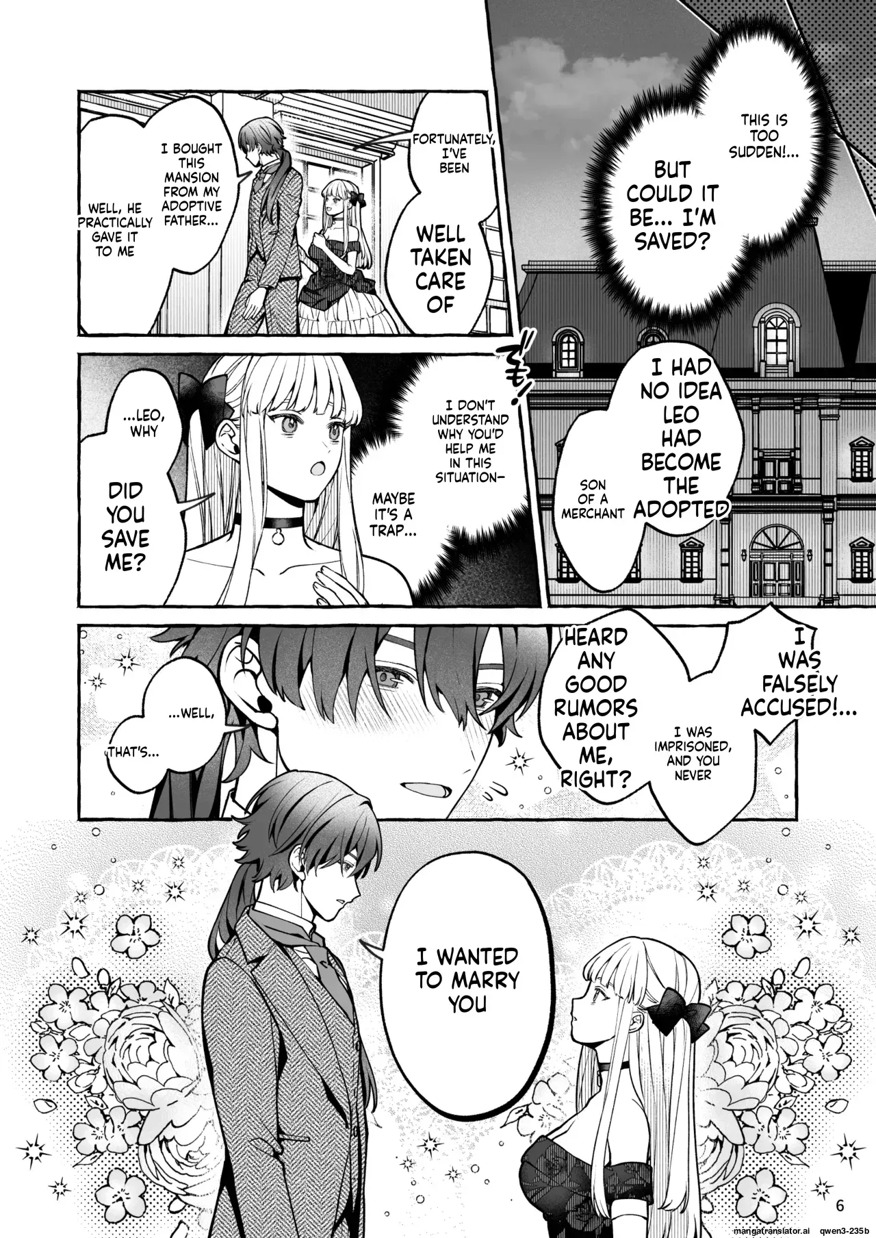 [Soboro Kenkyuujo (Yoshida Soboro)] Danzai Akuyaku Reijou to Moto Shiyounin no Konyaku (SCANMTL) - Page 7