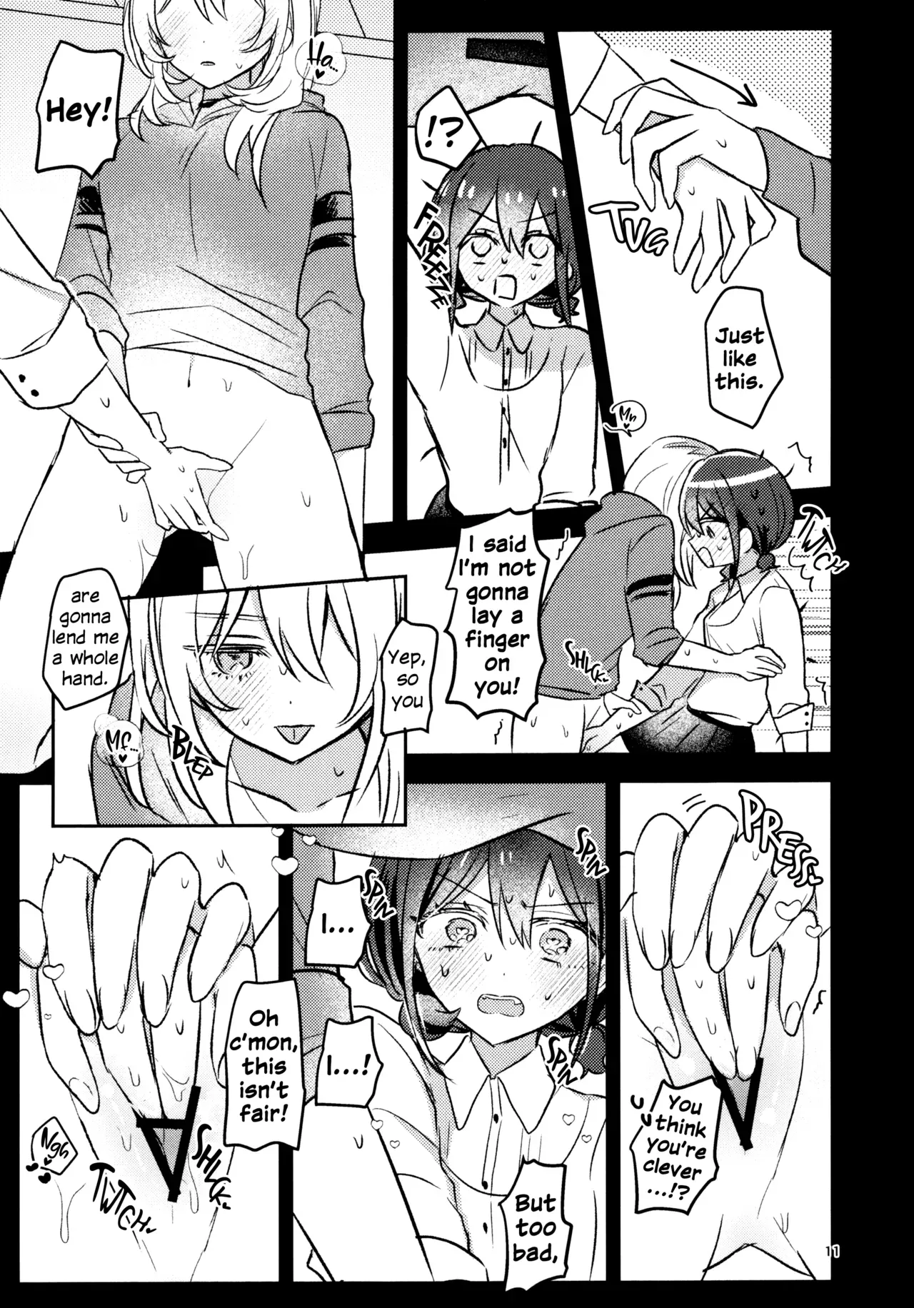 (Zenbu Buchikome. 8) [Hamu-chan Daisuki (Momi)] Ashita Kara Kinshu Suru | Sober Starting Tomorrow! (Girls Band Cry) [English] - Page 10