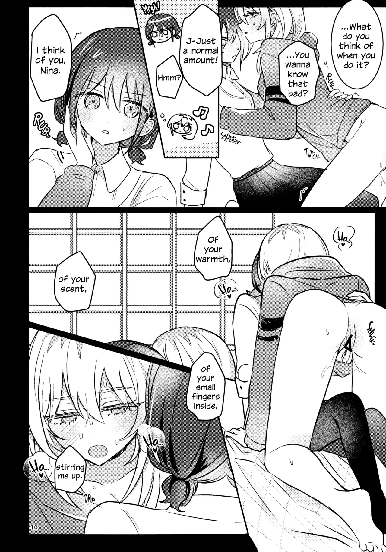 (Zenbu Buchikome. 8) [Hamu-chan Daisuki (Momi)] Ashita Kara Kinshu Suru | Sober Starting Tomorrow! (Girls Band Cry) [English] - Page 9