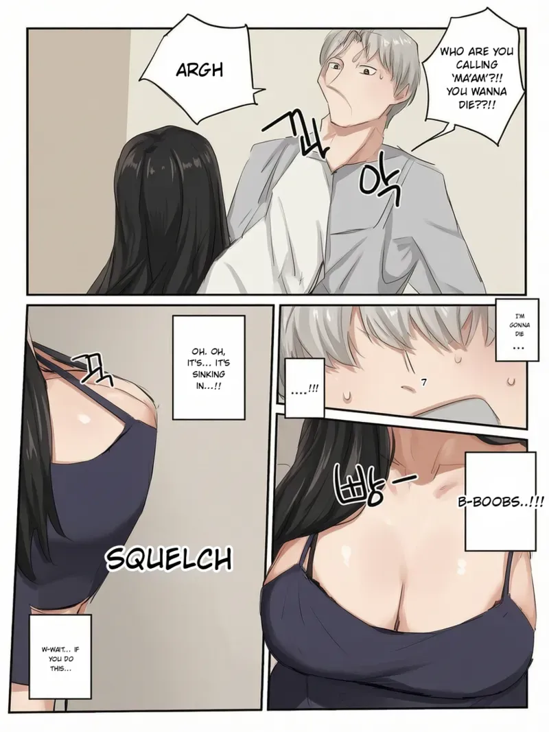 [kkan] Comic about giving proper discipline to the downstairs neighbor lady... (complete edition) [English] [MTL] [AI COLORED] - Page 7