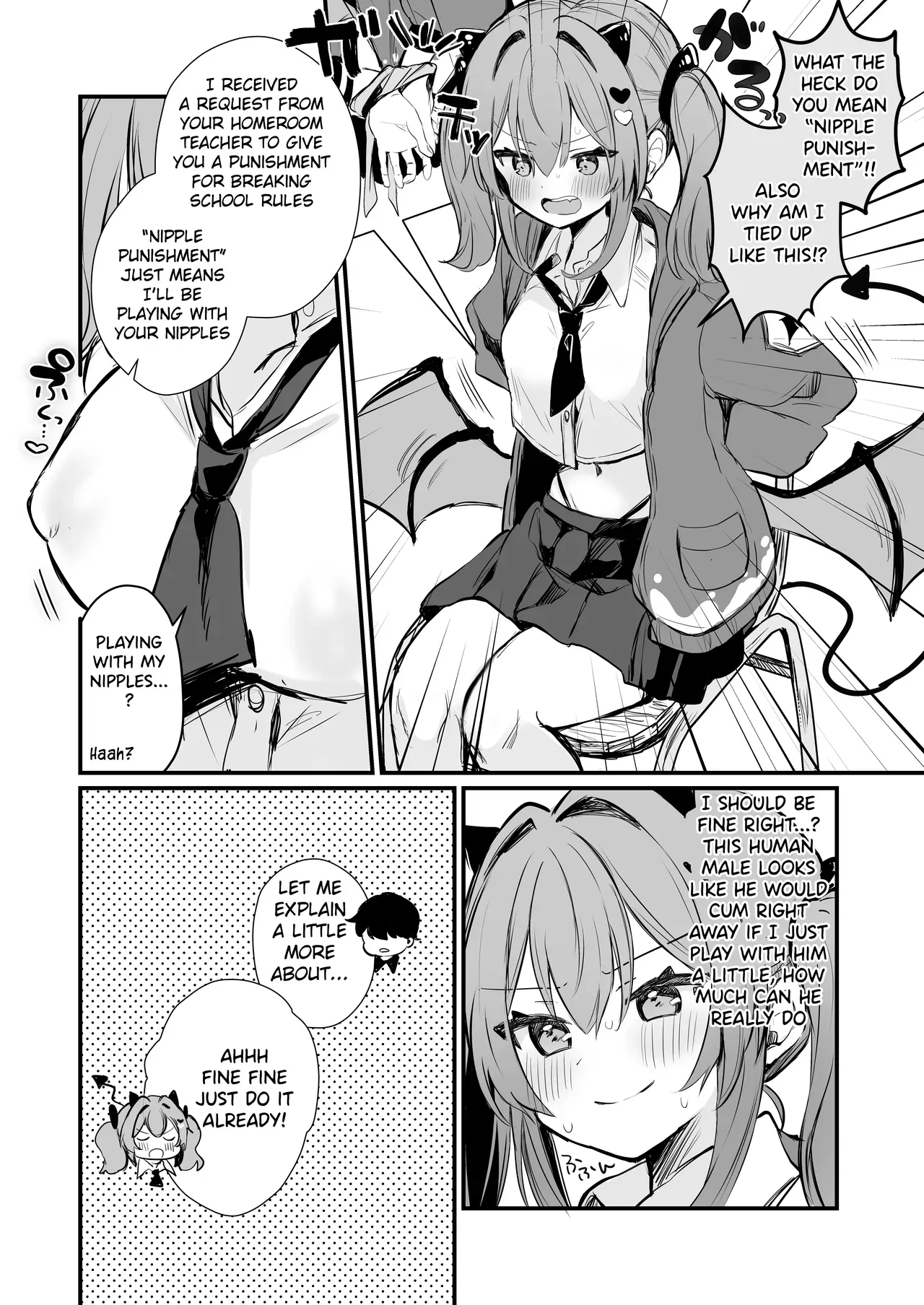 [Grand Plié. (Nanahamu)] Chikubi Batsu | Nipple Punishment [English] [holybotany] - Page 7