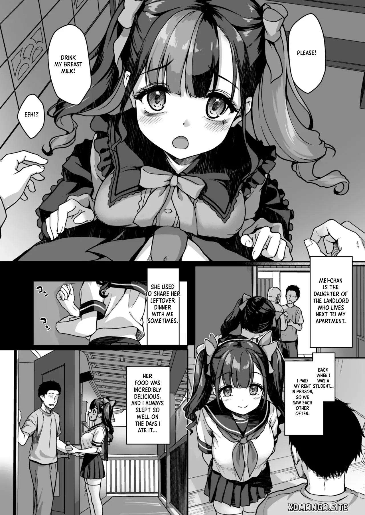 [Yusaritsukata (Awayume)] Anata ni Dake no Milk o Douzo [English] [Xo Manga] [Digital] - Page 3