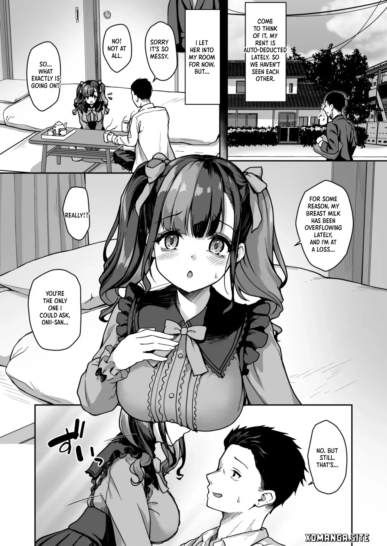 [Yusaritsukata (Awayume)] Anata ni Dake no Milk o Douzo [English] [Xo Manga] [Digital] - Page 4