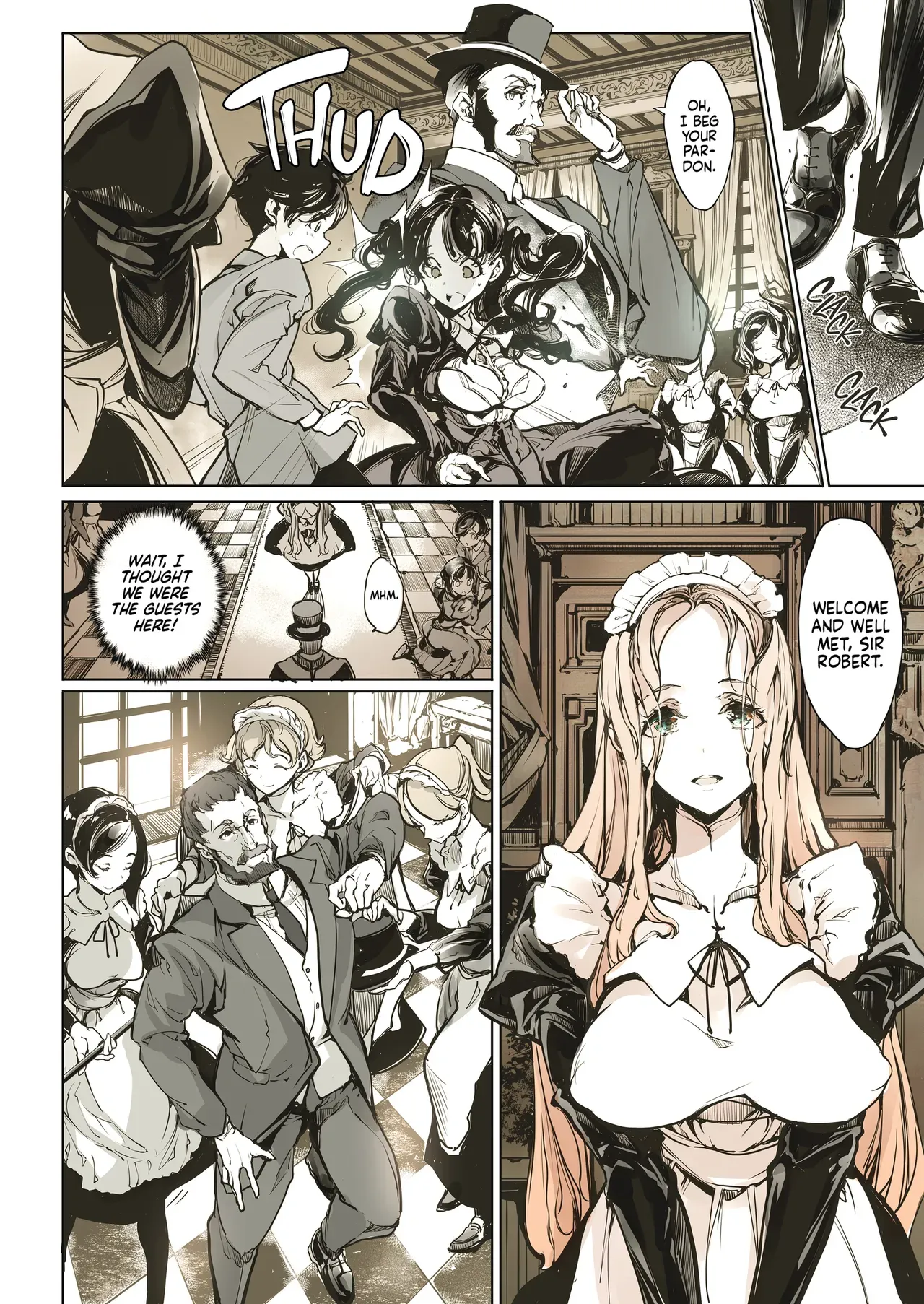 [Ohagi-san] Beatrice Brothel Anthology [English] [J18] [Uncensored] - Page 7