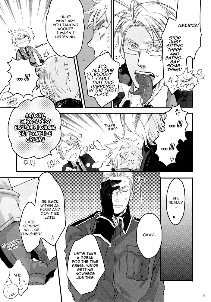 [MICROMACRO, gunblue (Yamada Sakurako, Kazu)] persona non grata (Hetalia Axis Powers) [English] - Page 9