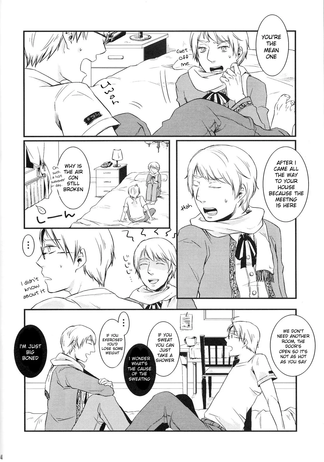 [MOTHER MIX (葵翠)] NOOOO PROBLEM (Hetalia Axis Powers) [English] - Page 3
