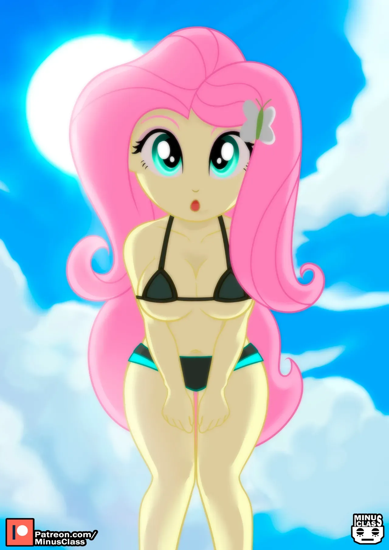 fluttershy by artist:minusclass - Page 2
