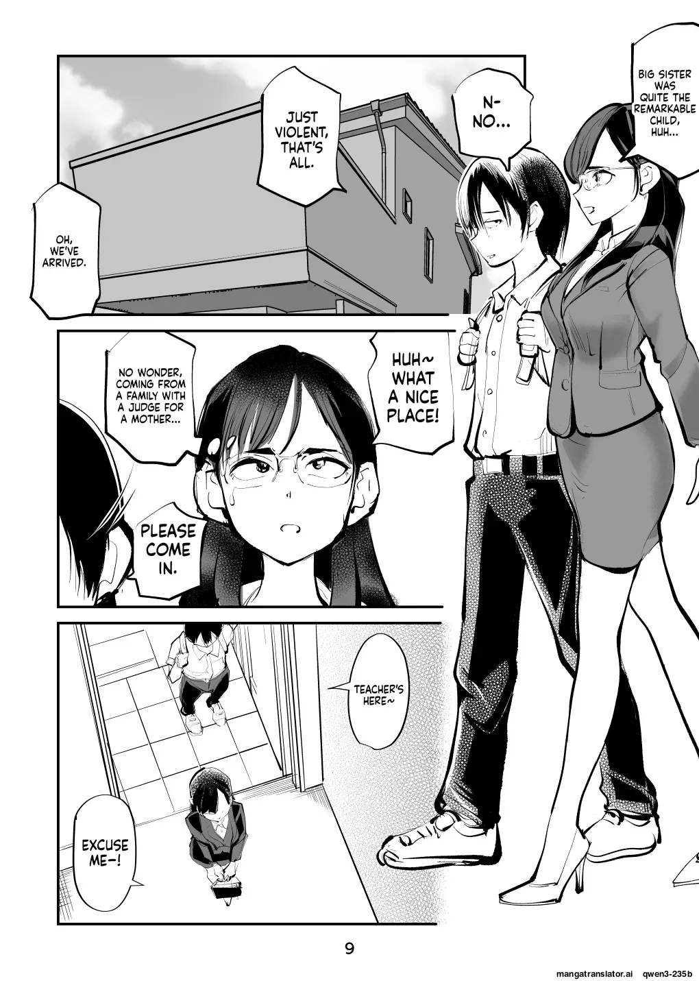 [Pecan (Makunouchi)] Electric Massage Siblings 7 Ball-Busting Female Teacher | Denma Keimai 7 Kinkeri Onna Kyoushi [English][MTL] - Page 9