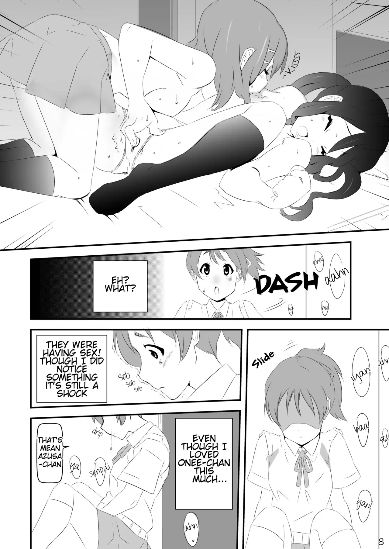 (C80) [PINK VIRUS (Hirotake)] Ui mo Azusa mo CRAZY (K-ON!) [English] [Kamikakushi] - Page 8