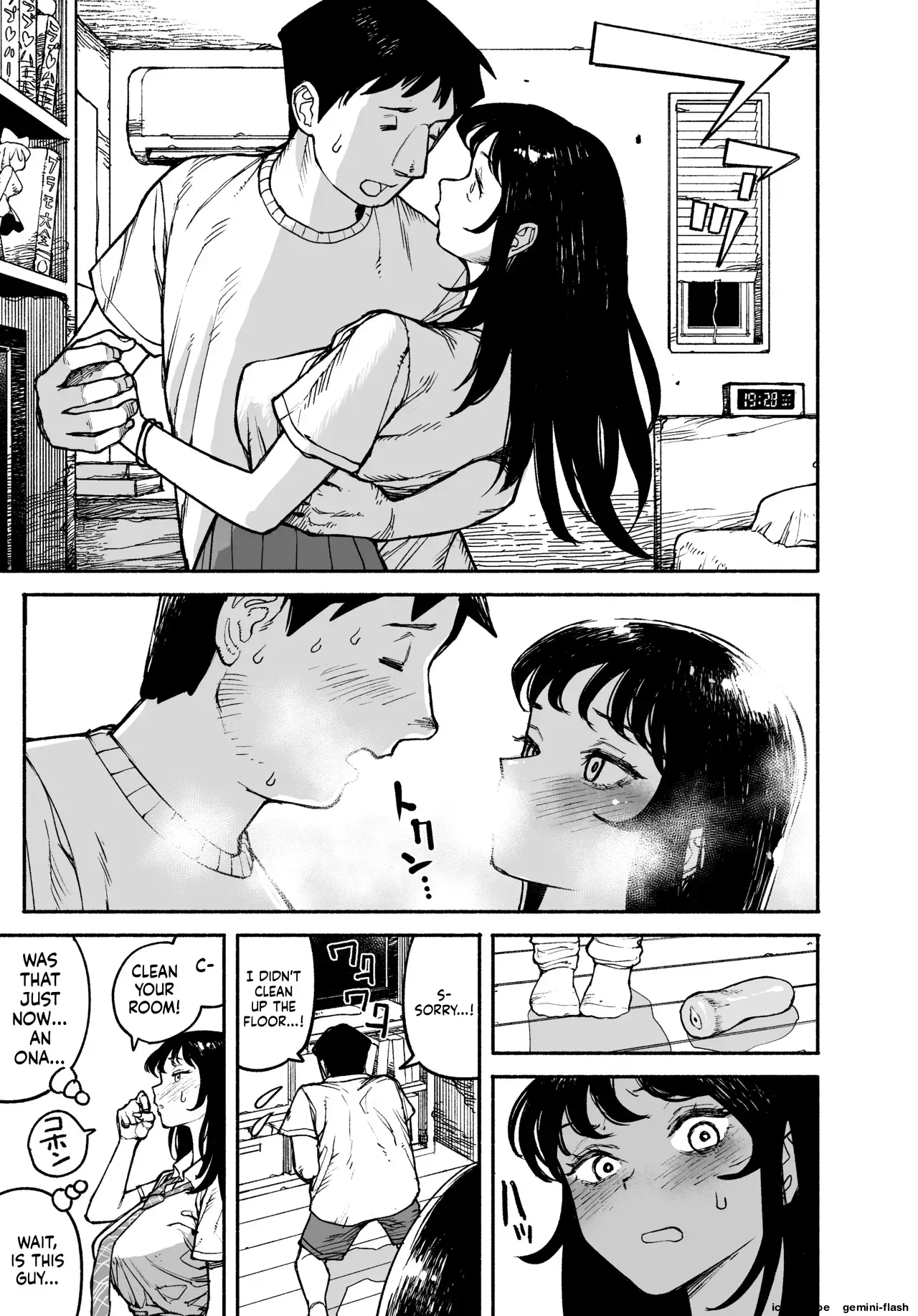 [Manten Do] Gyaru ga Tomari ni Kita node Nakadashi Hachi Sasete Moratta Hanashi. | A Gal Stayed Over, So I Got to Cum Inside Her. [English] [MTL] [Digital] - Page 9