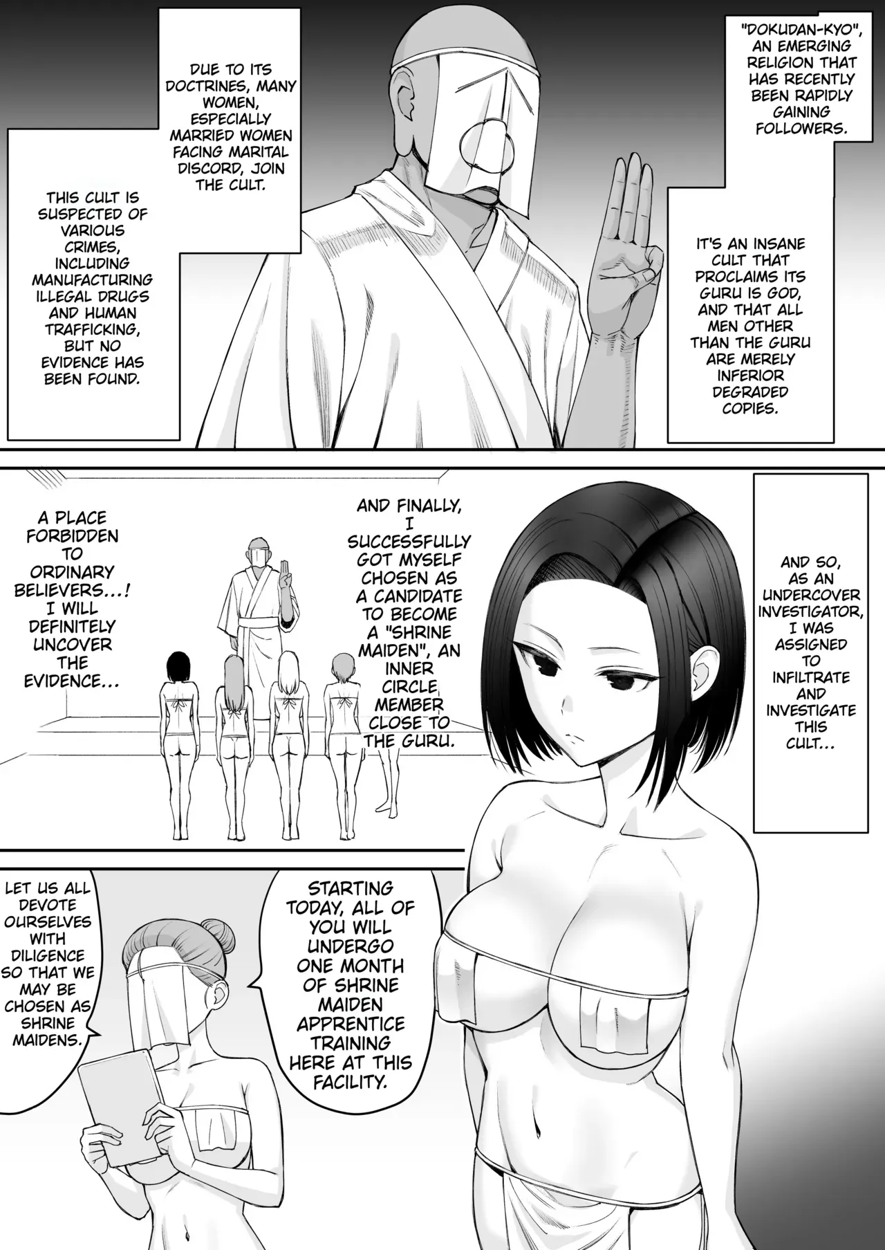 [Take Shinshi] Sennyuu Sousakan -Karuto ni Ochiru- Zenpen | Undercover Agent -Corrupted by the Cult- Part One [English] [MTL] - Page 2
