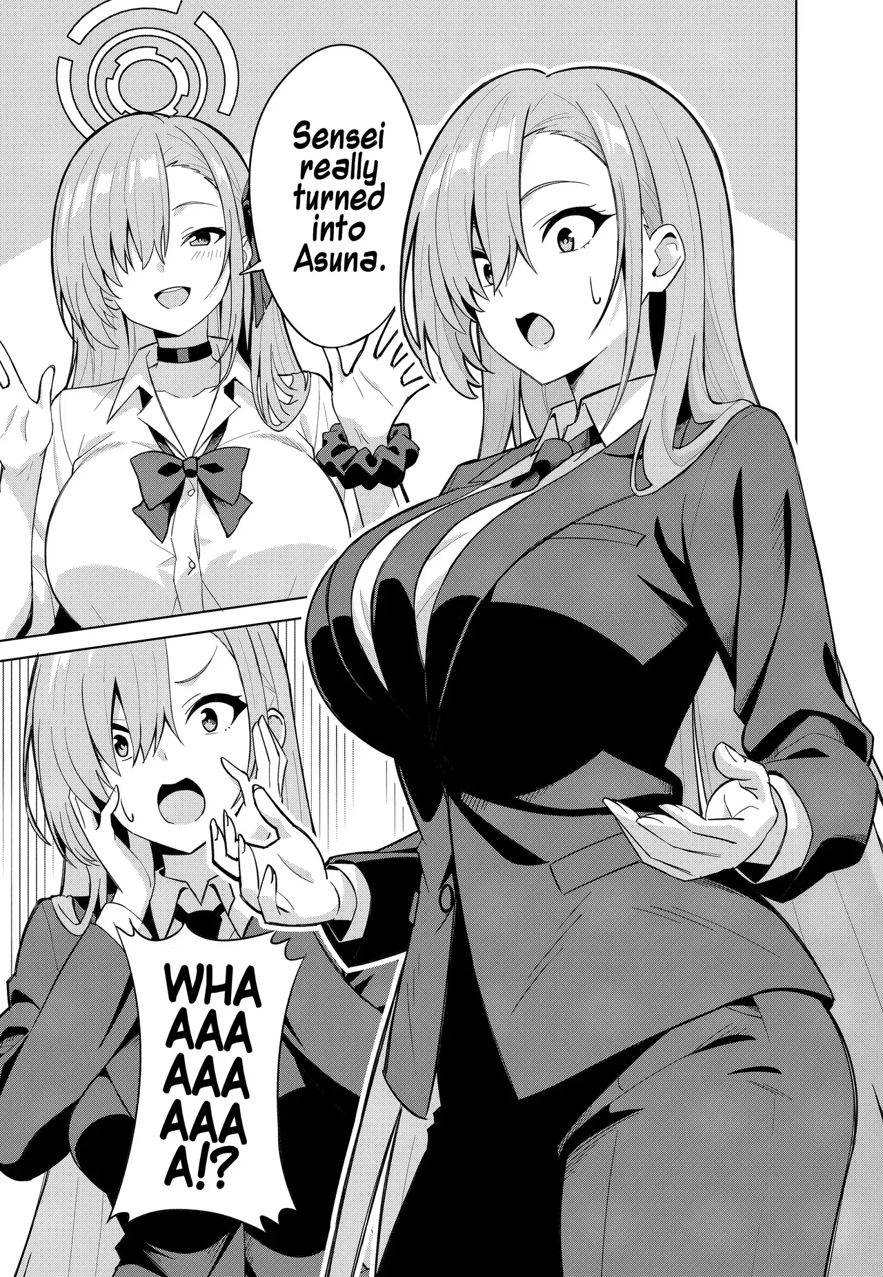 [TSF CAFE (TY)] Asuna Chenji | Asuna Change [English] [Maika] - Page 9
