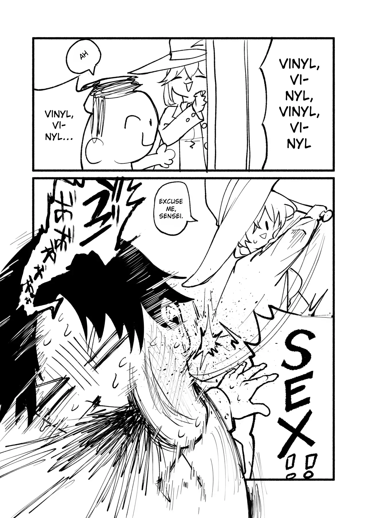 [DoDo (Hentai Shinshi DT)] Art is an explosion and 〇〇〇  | Geijutsu wa Bakuhatsu to 〇〇〇  (Blue Archive) [Digital] [English] [I Want to Sniff My Students Scans] - Page 4