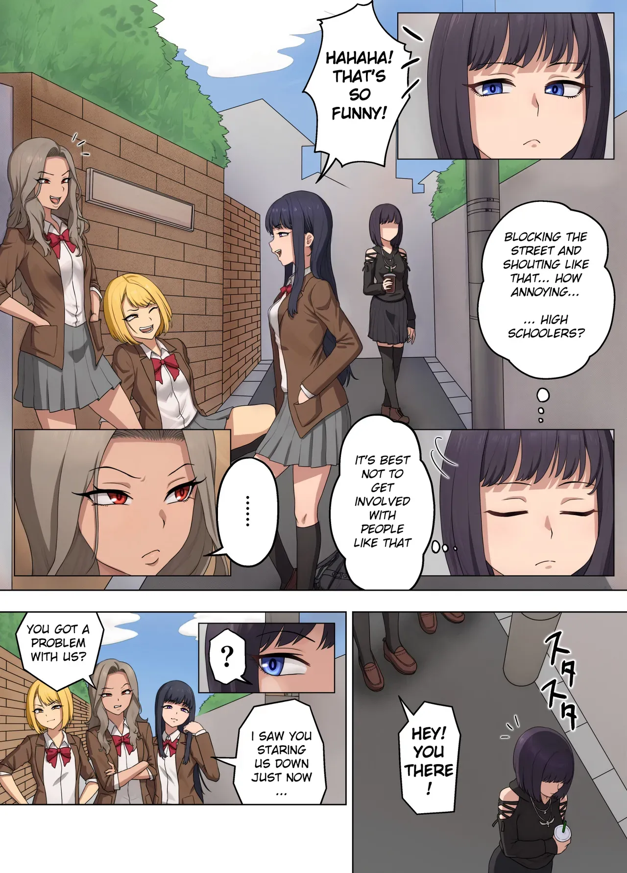 [Takahashi] Yotsuba Rinzen to Buzama no Kousaten ~Furyou Gal ni Chingei o Shikomare, Songen o Ushinau Cool Joshidaisei~ [English] - Page 3