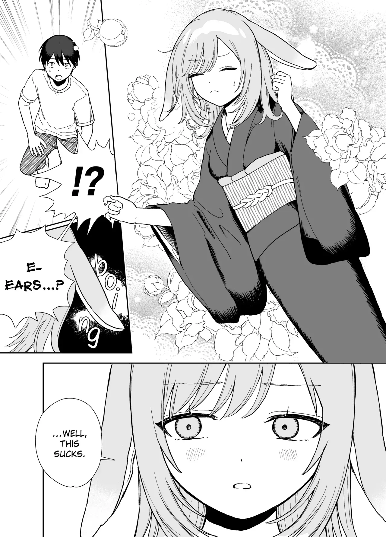 [chocobei] Hatsujou Usagi wa Mangetsu no Yoru ni Koubi suru | A Rabbit In Heat Breeds Under The Full Moon [English] [DigBingus] - Page 9