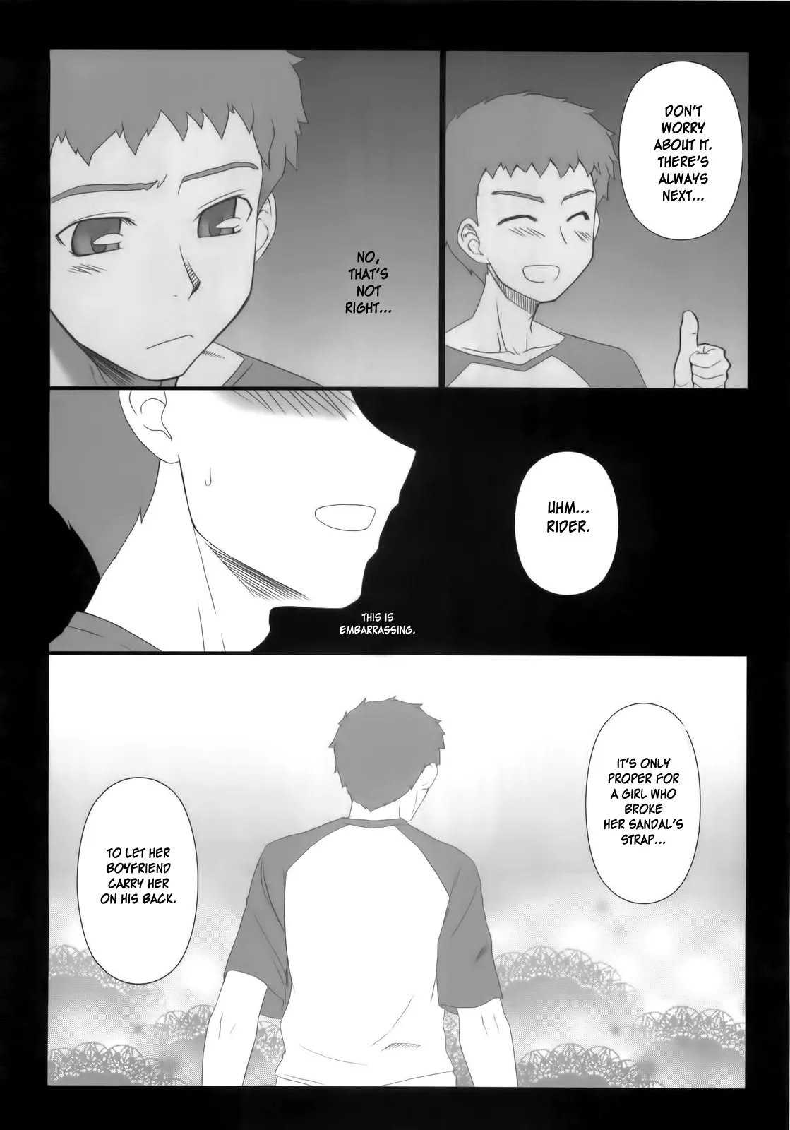 [Gachinko Shobou (Kobanya Koban)] Sweet Sweet Cinderella Summer (Fate/stay night) [English] [desudesu] - Page 7