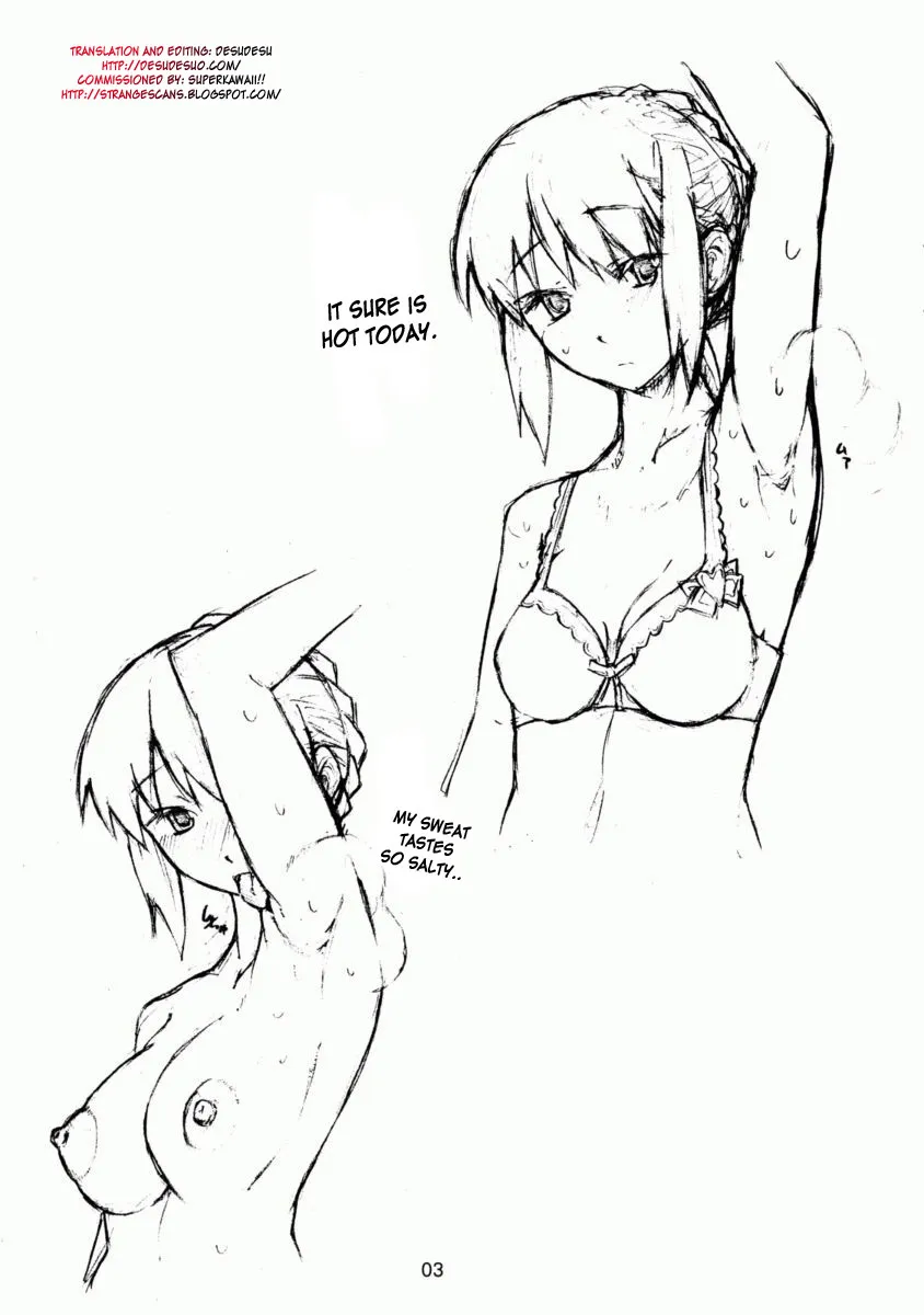 [TTT (Miharu)] Hitazura Fetish FATE hen (Fate/stay night) [English] [DesuDesu] - Page 3