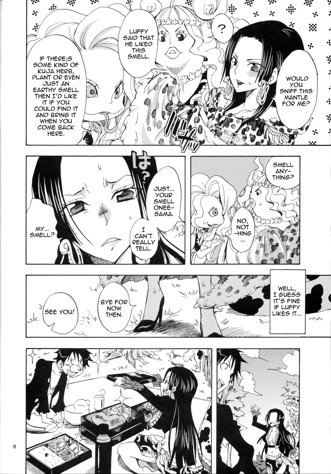 (C79) [Kurione-sha (YU-RI)] Honnou | Instincts (ONE PIECE) [English] [Yuribou] - Page 7