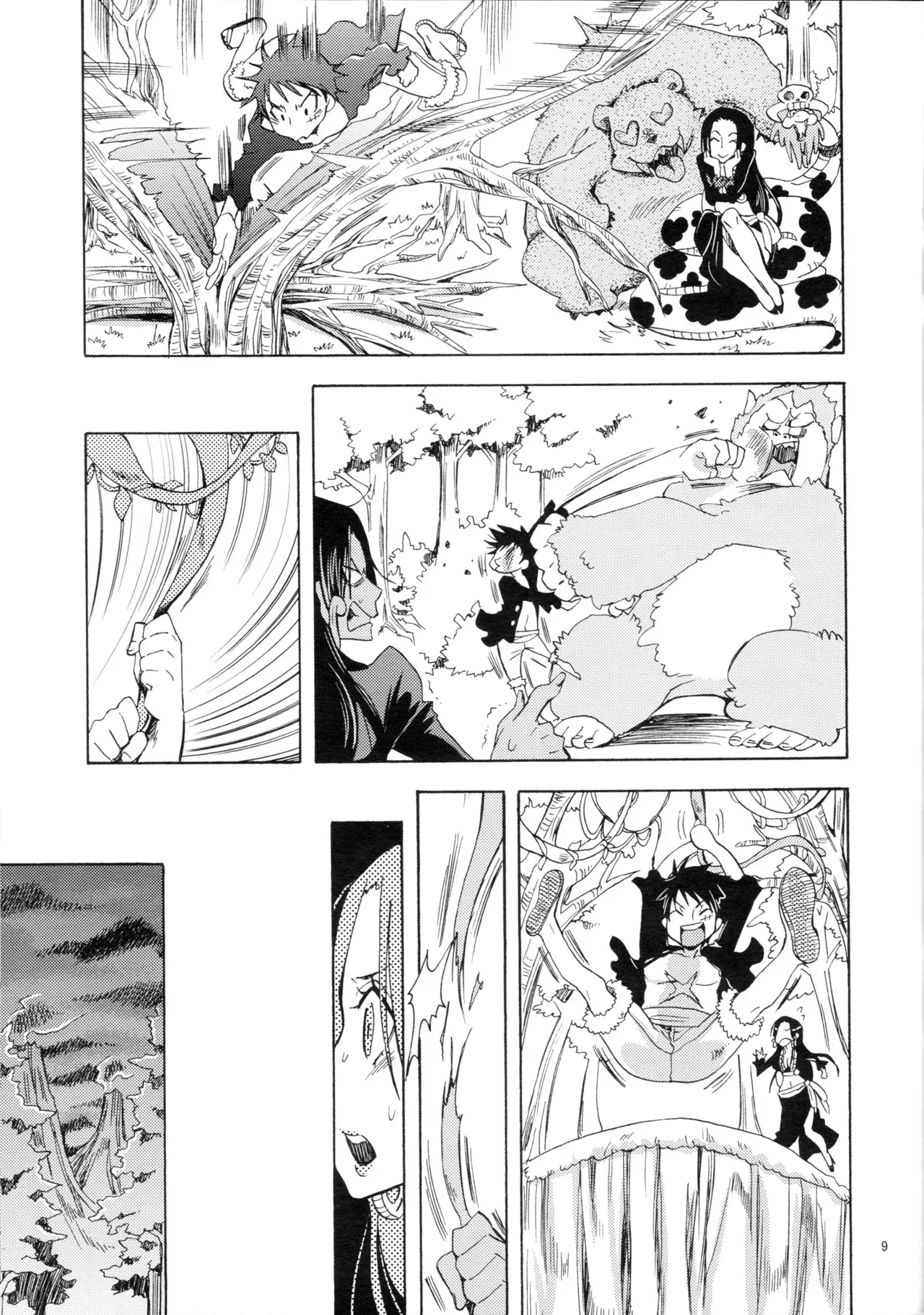 (C79) [Kurione-sha (YU-RI)] Honnou | Instincts (ONE PIECE) [English] [Yuribou] - Page 8