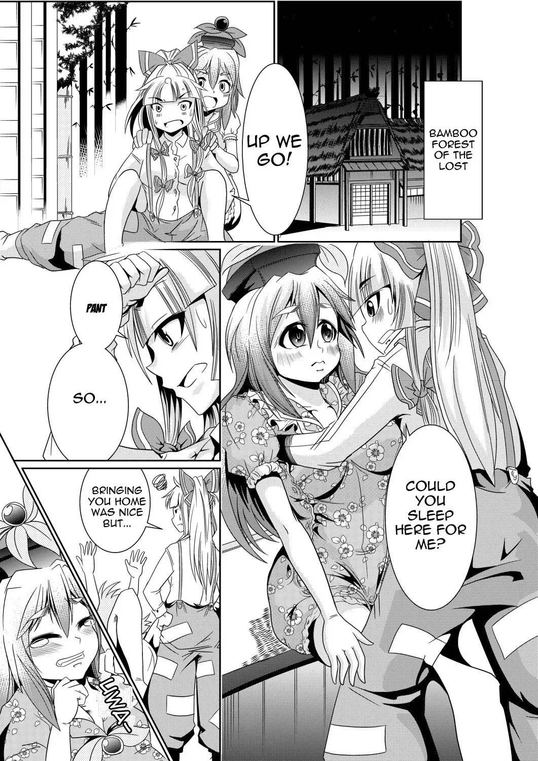 [Team Harenchi (Goya)] Eirin no Kimagure Karte ~Kamishirasawa Keine Omutsu Choukyou~ vol.3 (Touhou Project) [English] {yalmetc} - Page 2