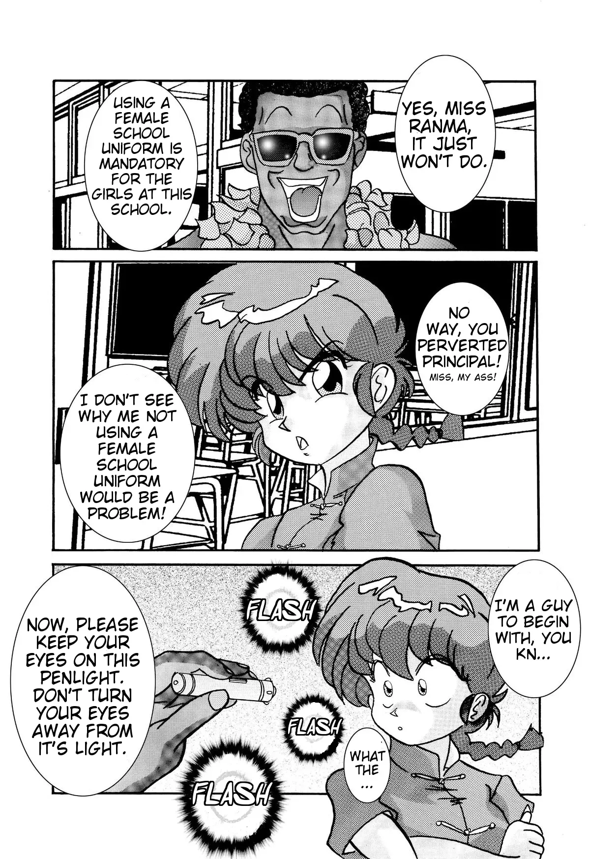 [Light Rate Port Pink] Saimin SEX Dorei -RANMA- | Hypno SEX Slave -RANMA- (Ranma 1/2) [English] [DarkSpooky] - Page 2