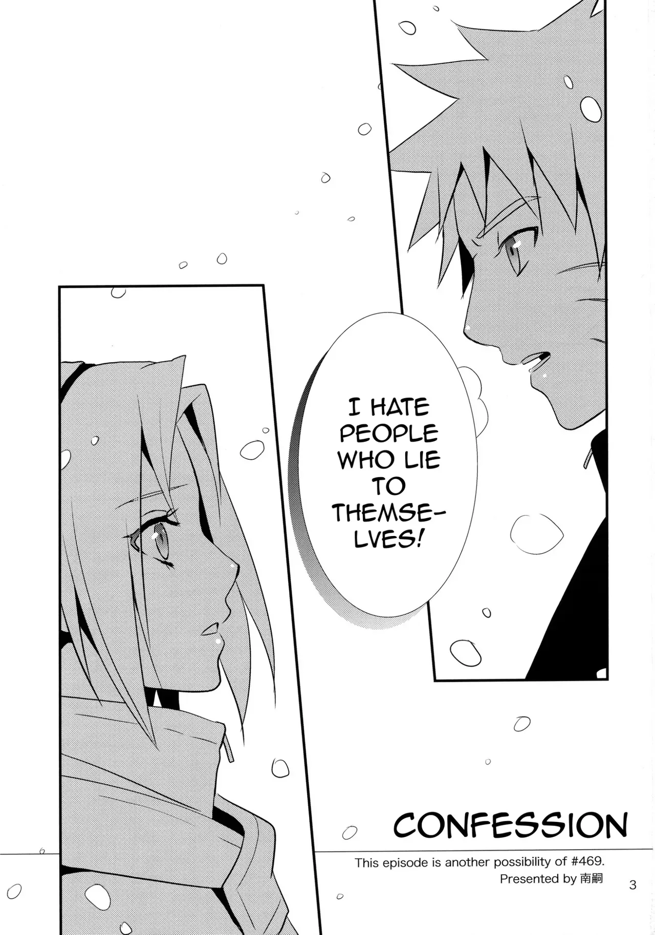 [if no Danpen (Minamishi)] Kokuhaku | Confession (Naruto) [English] [Luyomi333] - Page 2