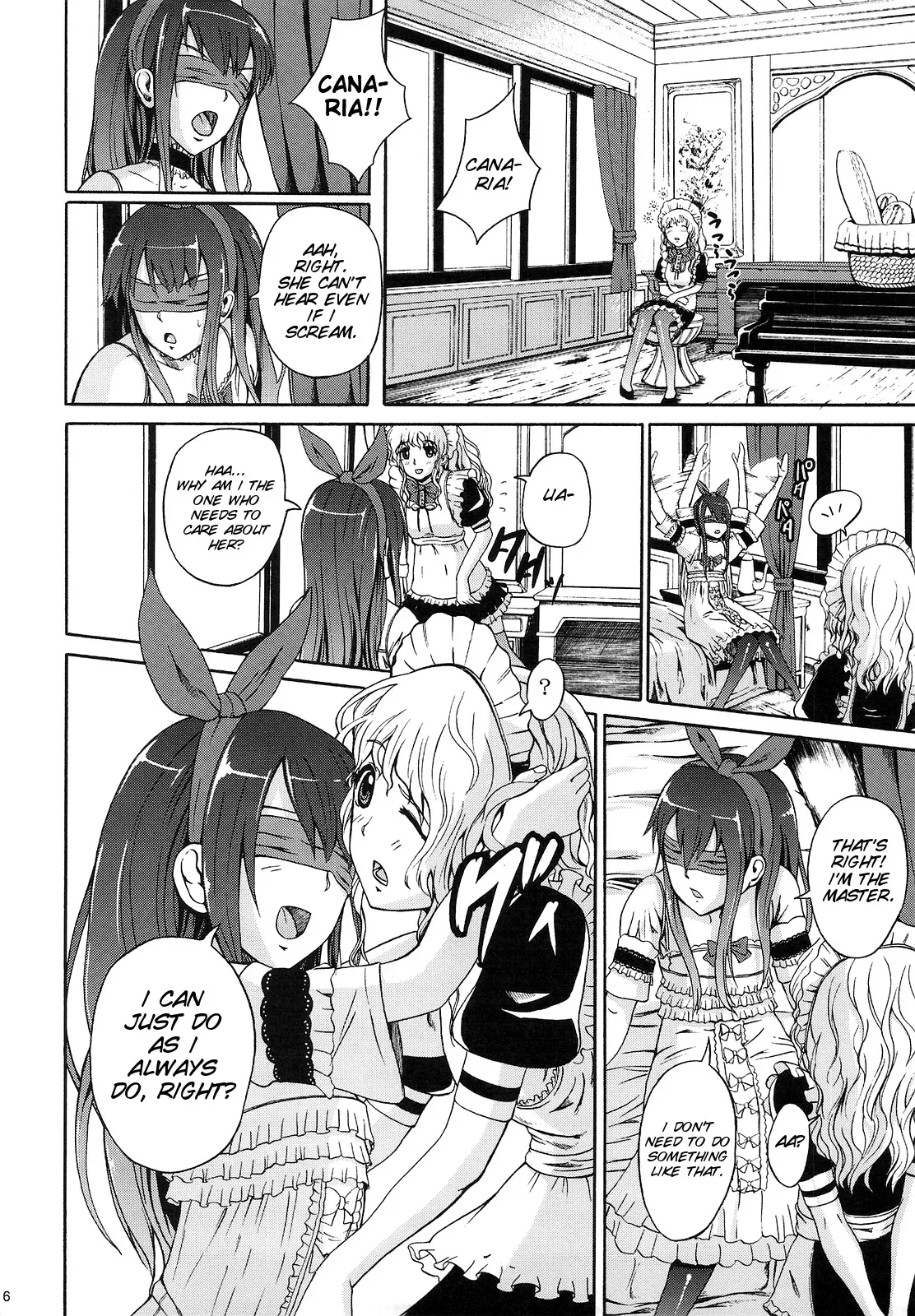 (C74) [Zetsubou Shiromuji (Shousan Bouzu)] Muon Kurayami ~Saezu [English] [SMDC] - Page 6