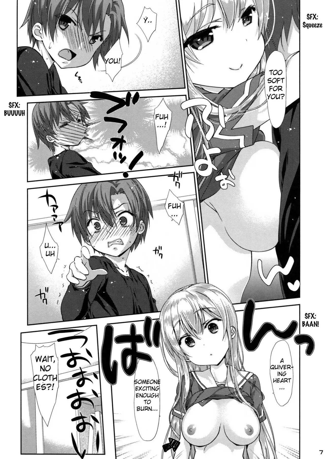 (SC58) [Nama Cream Biyori (Nanase Meruchi)] Ore no Kanojo ga OO Sugiru (OreShura) [English] [Fateburn Family] - Page 6